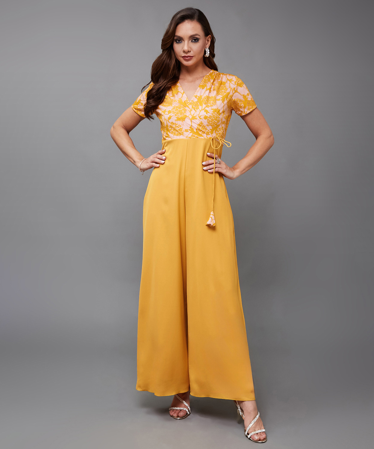 Image of Miss Chase Self Design Women Jumpsuit