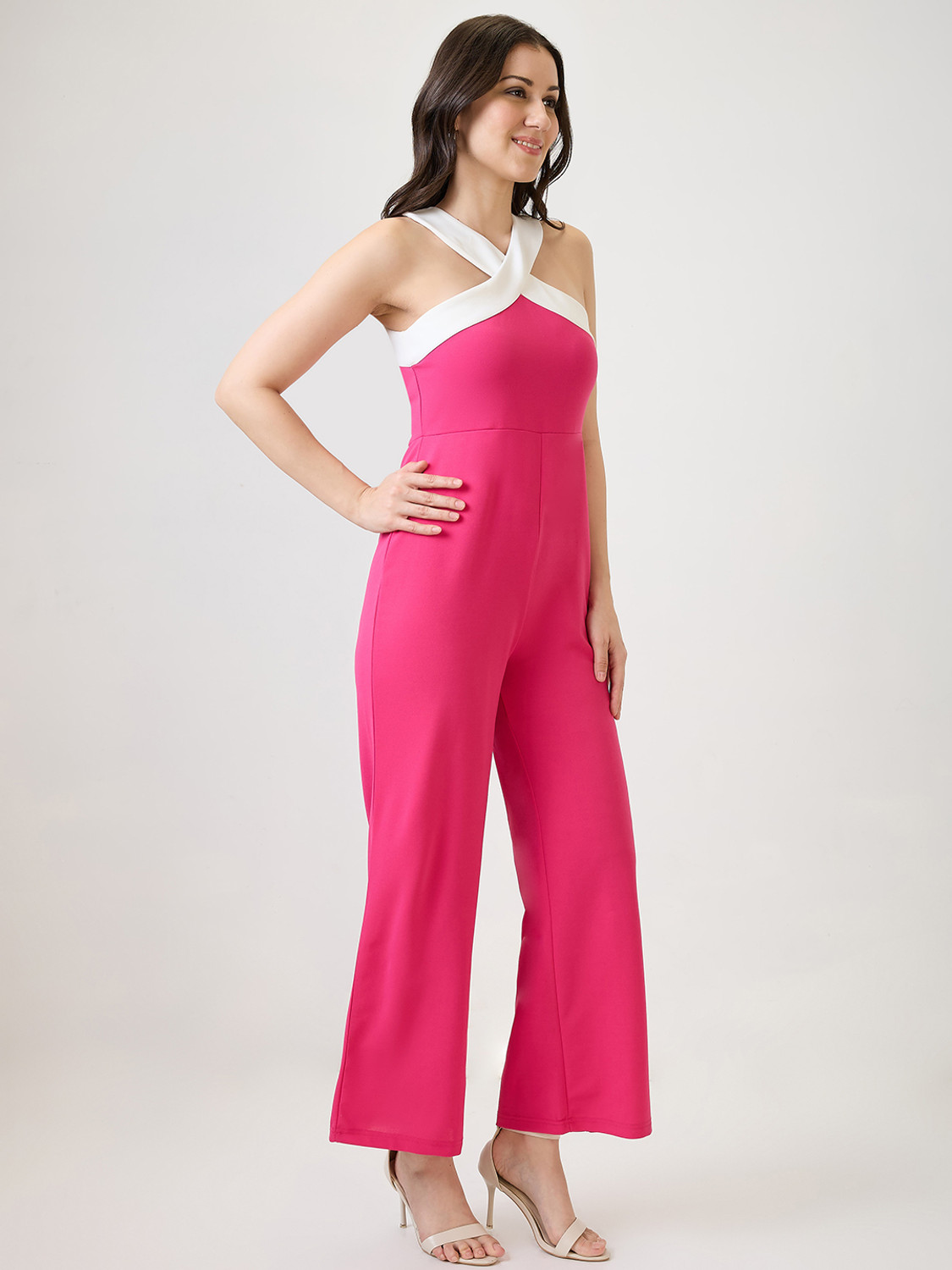 Image of Globus Solid Women Jumpsuit