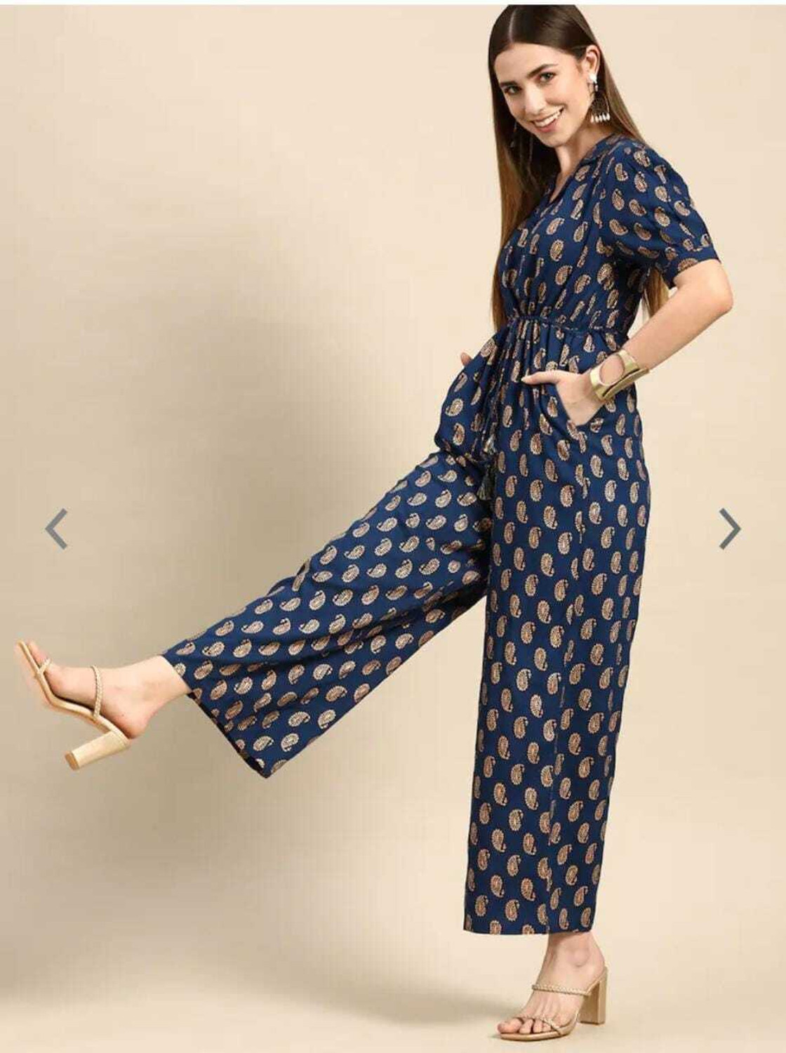 Image of BAYAAR Printed Women Jumpsuit