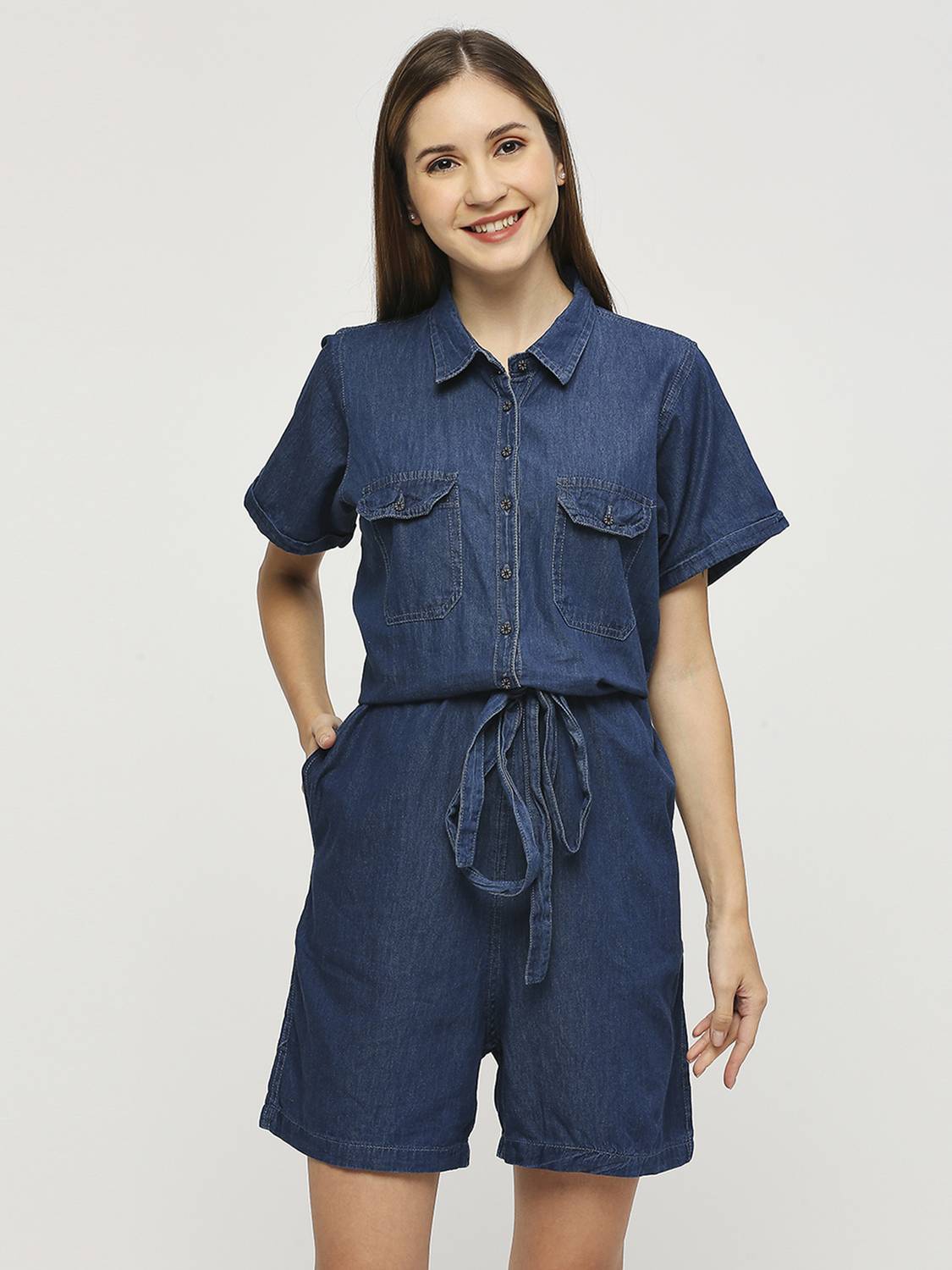 TCI Solid Women Jumpsuit