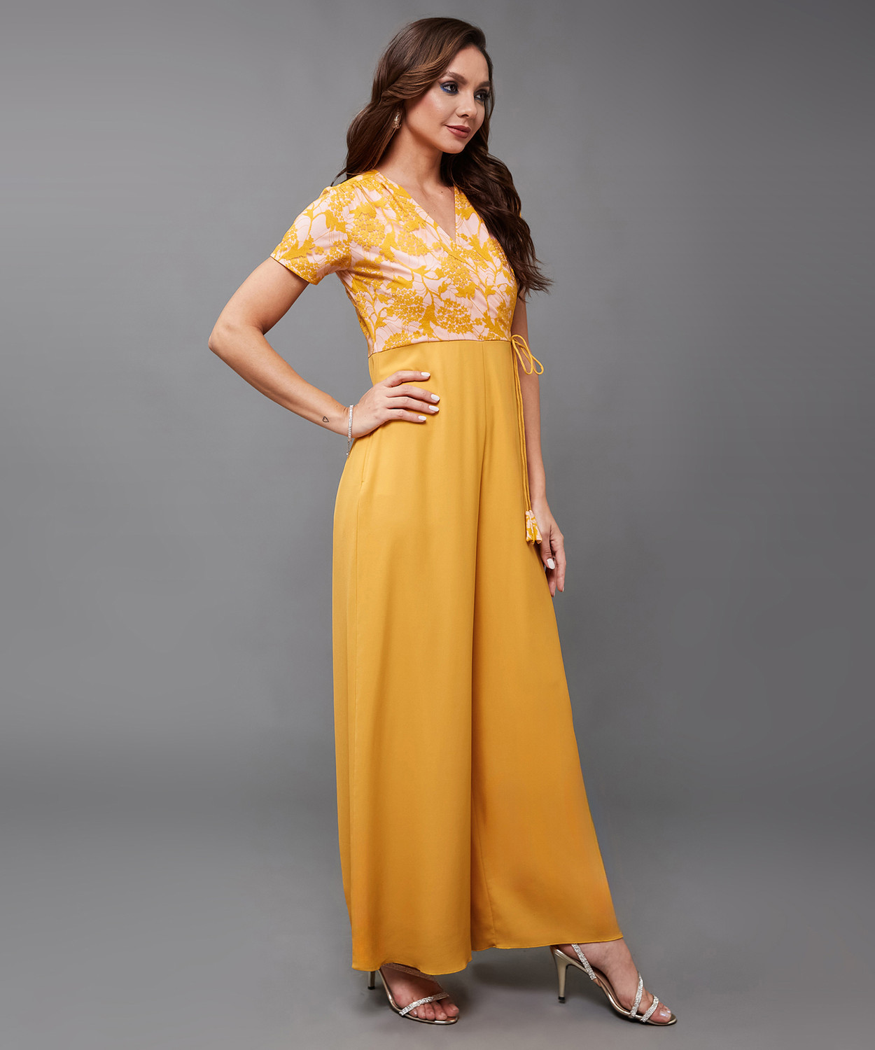 Image of Miss Chase Self Design Women Jumpsuit