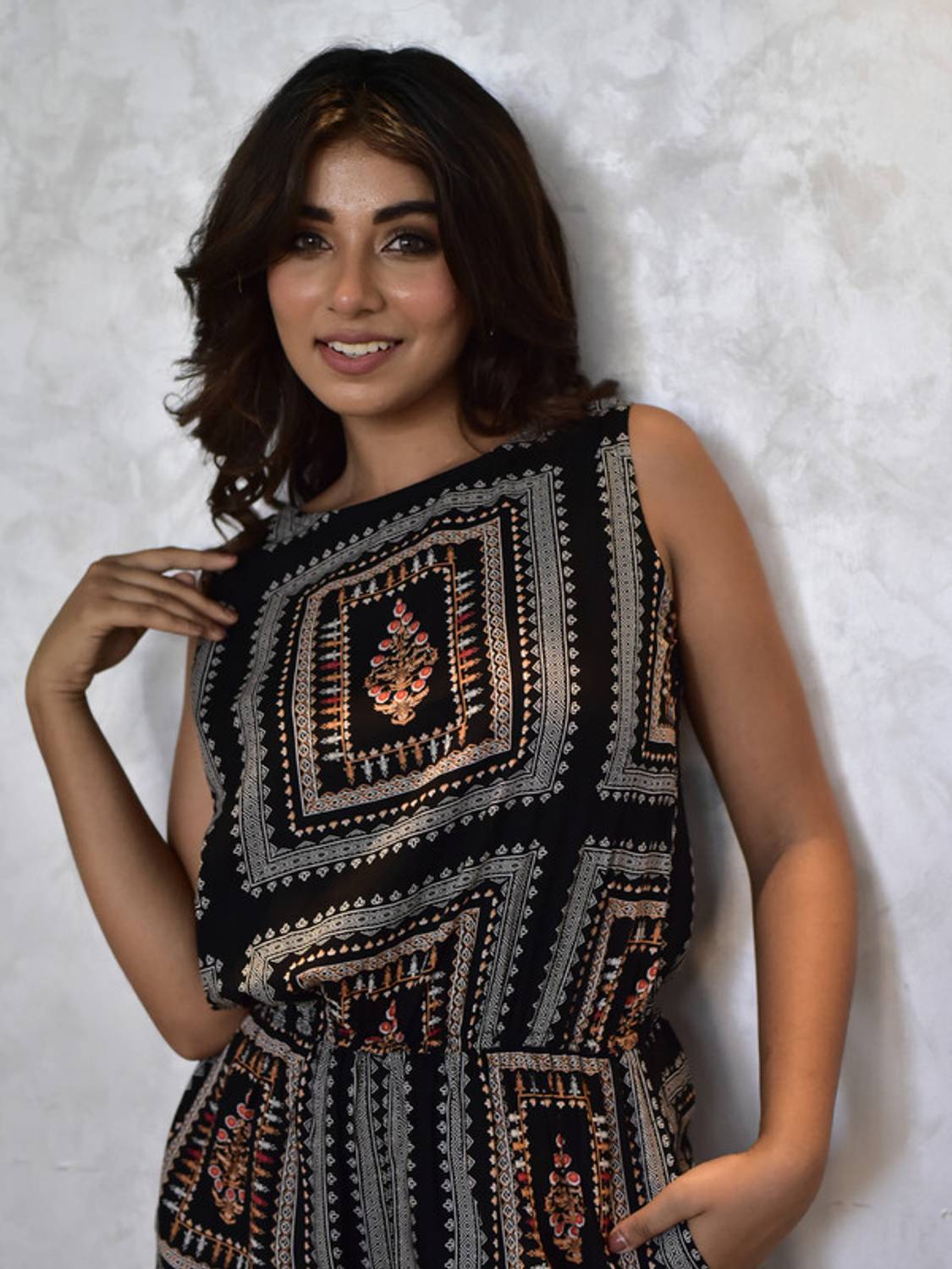 aaheli Printed Women Jumpsuit