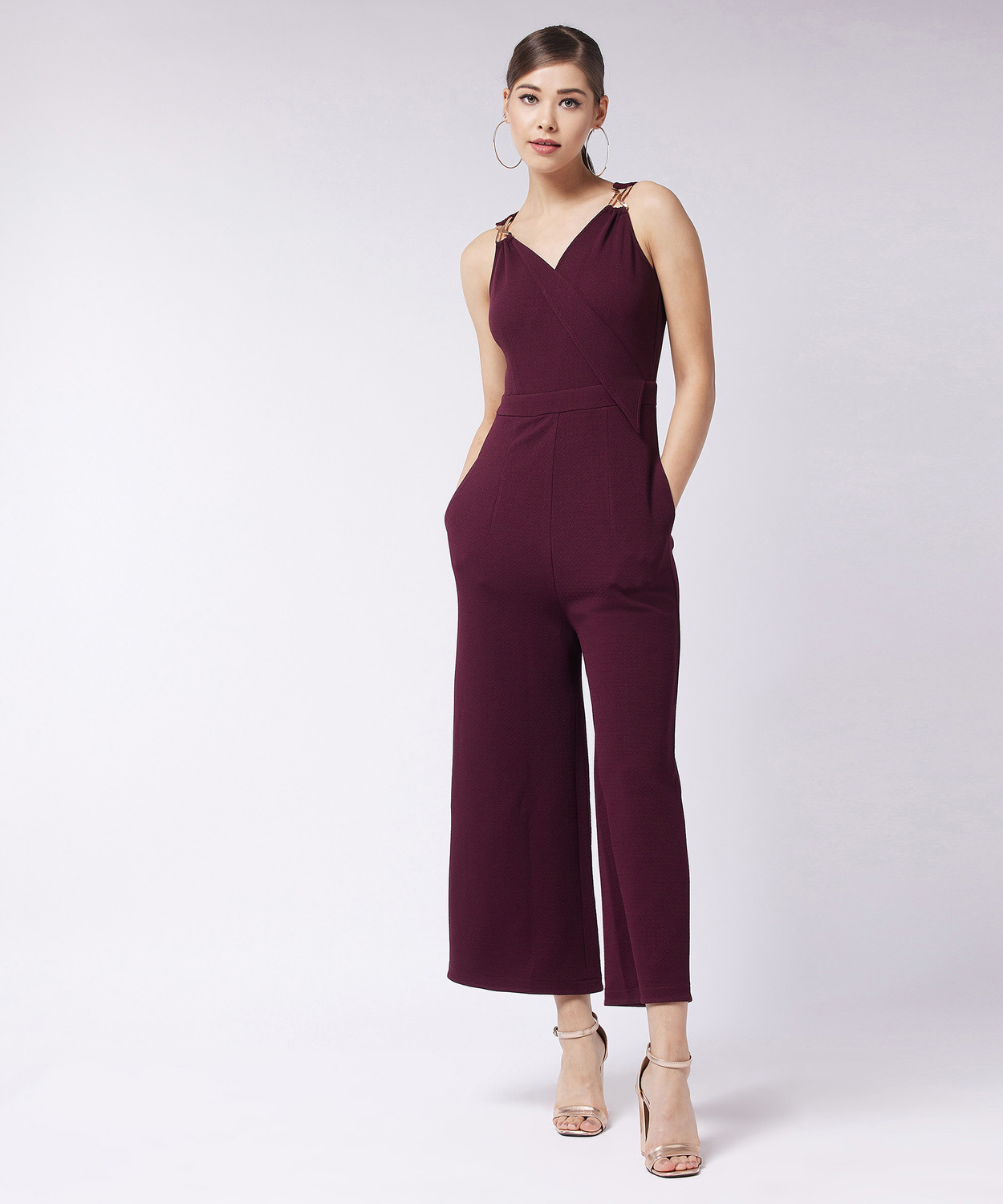 Image of Miss Chase Solid Women Jumpsuit