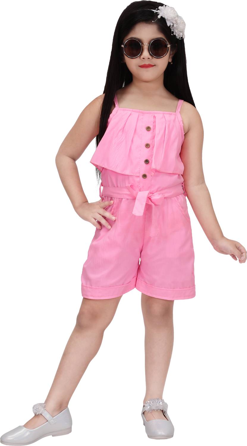 afiyafashionpoint Solid Girls Jumpsuit