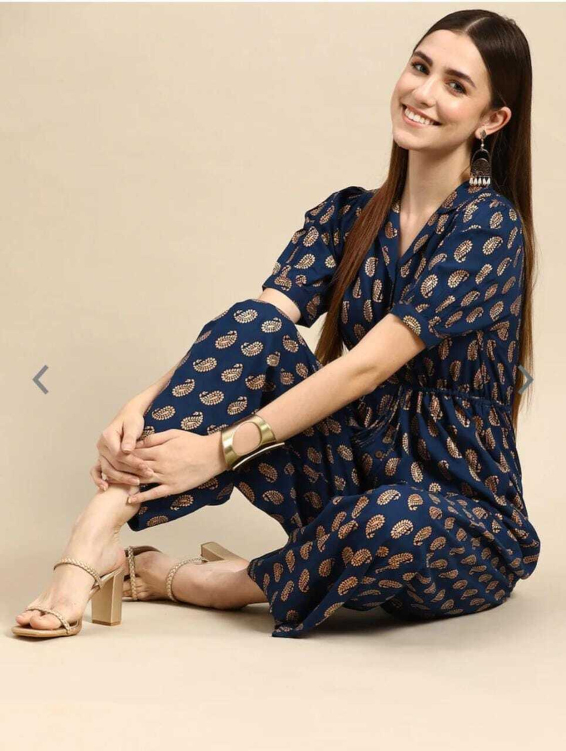 Image of BAYAAR Printed Women Jumpsuit