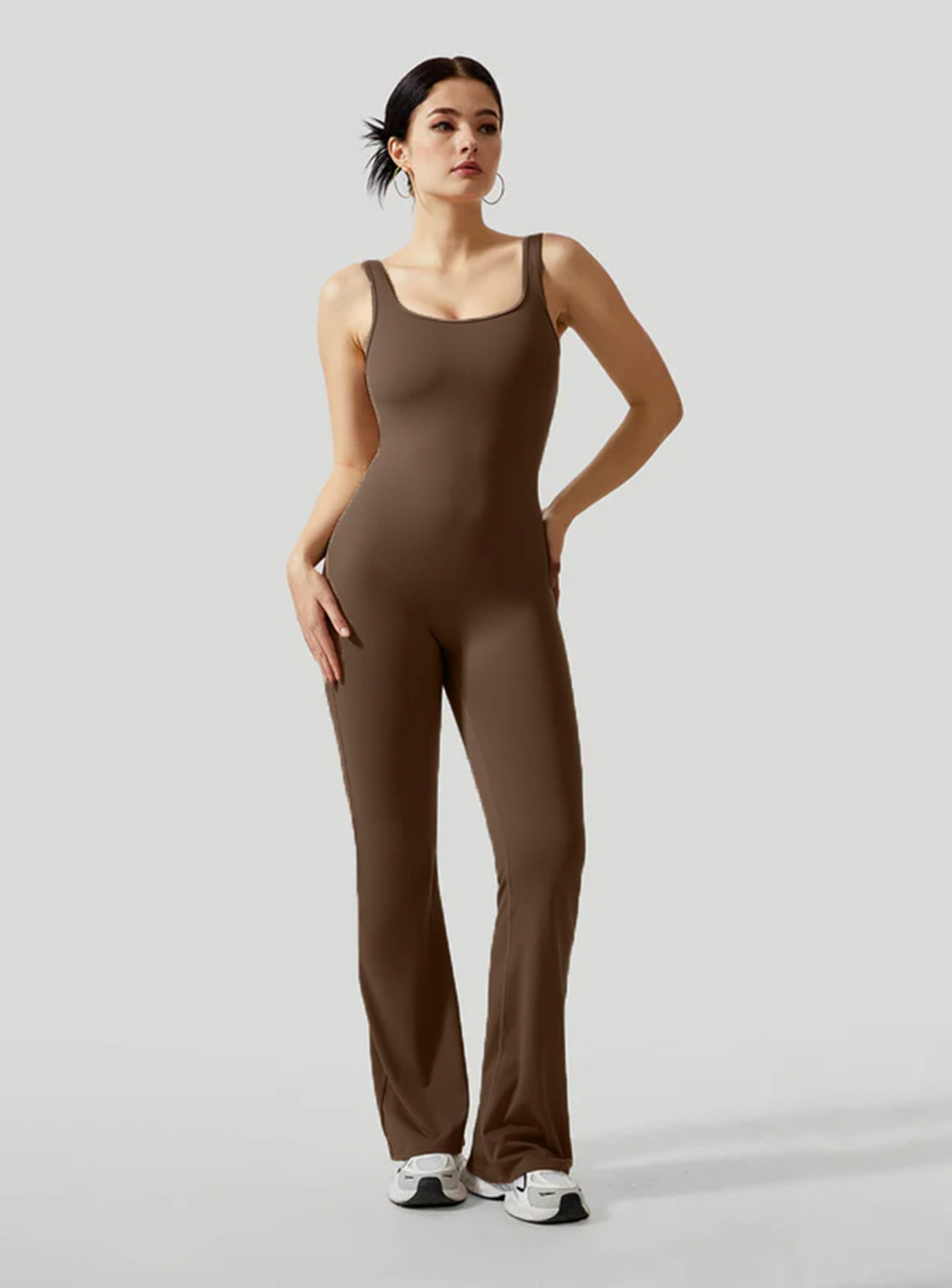 Image of Cheekee Solid Women Jumpsuit