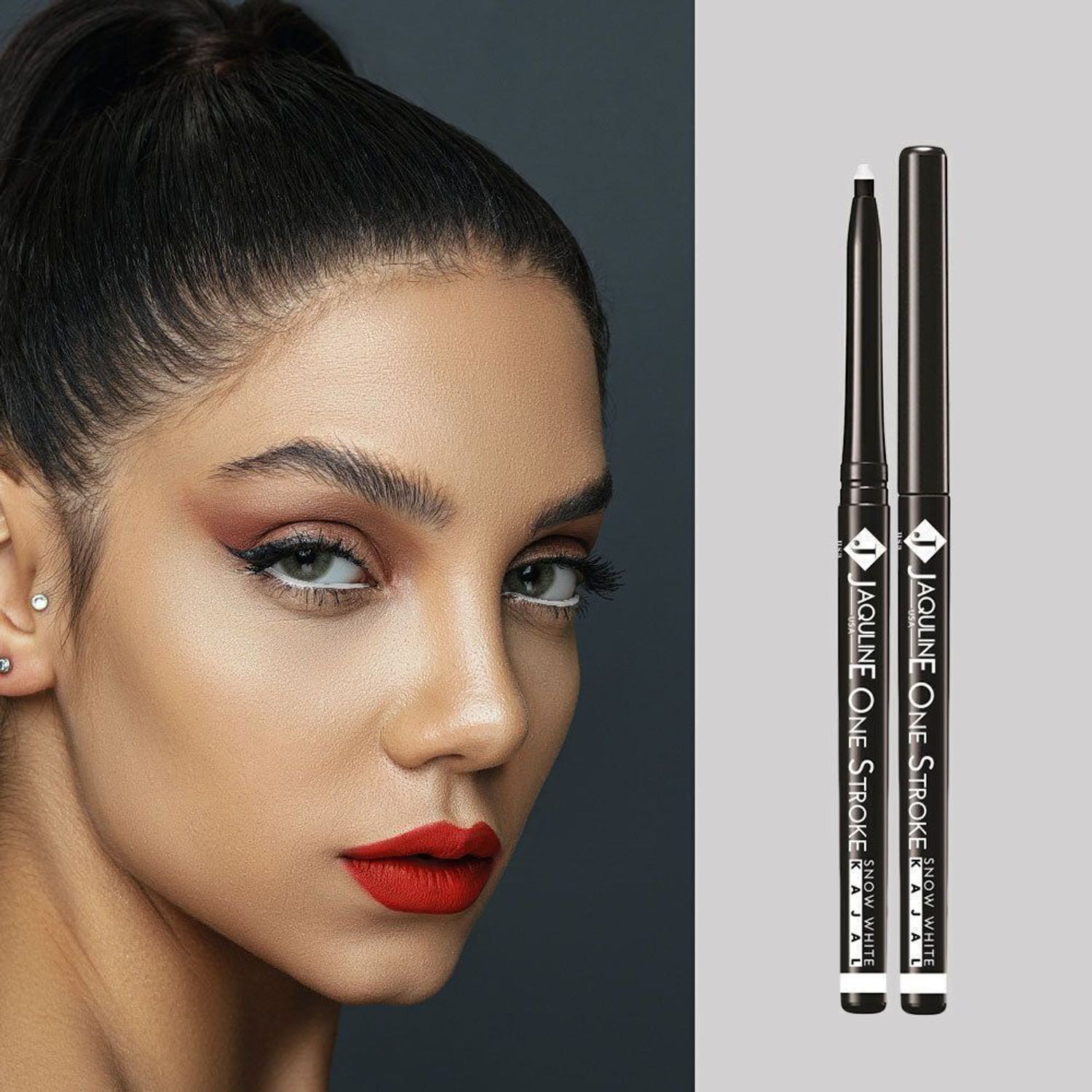 Image of JAQULINE USA One Stroke Kajal Snow White