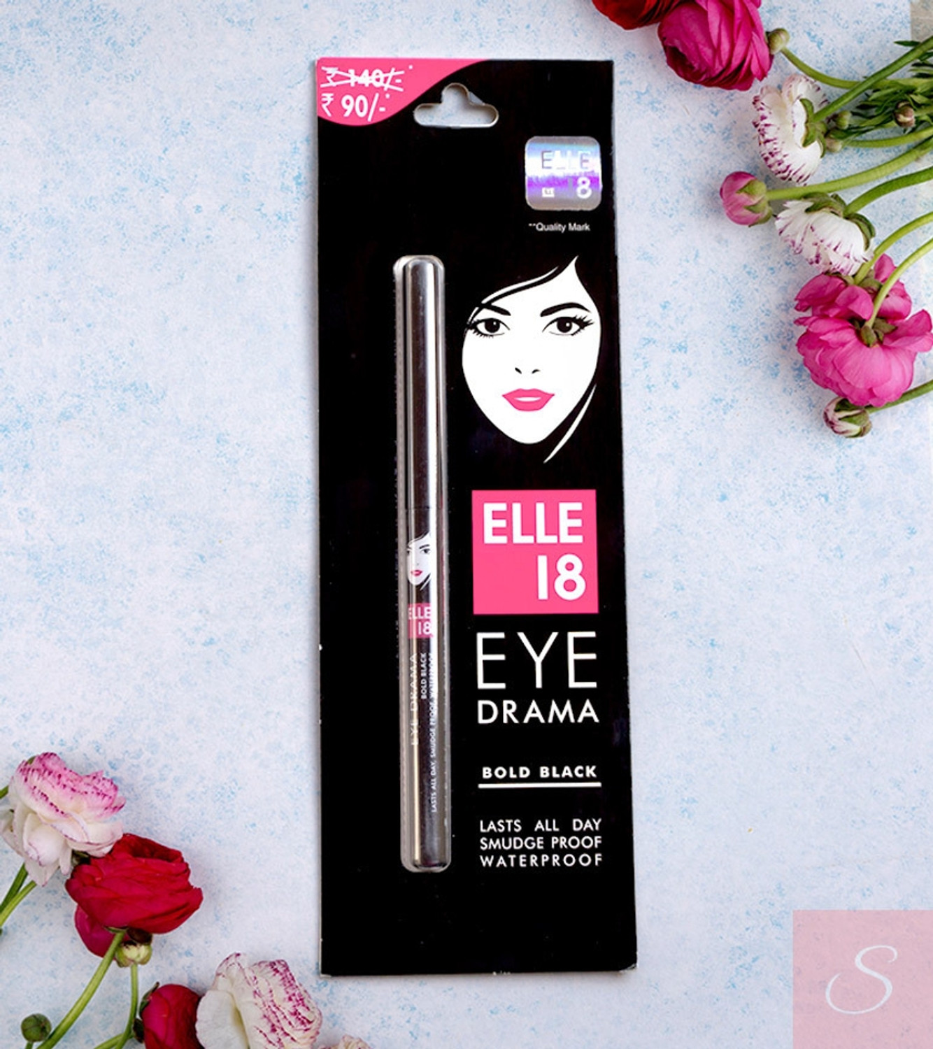Image of ELLE 18 Dramatic eyes , Lasts for 20 hours , Smudgeproof kajal , Water proof 35G