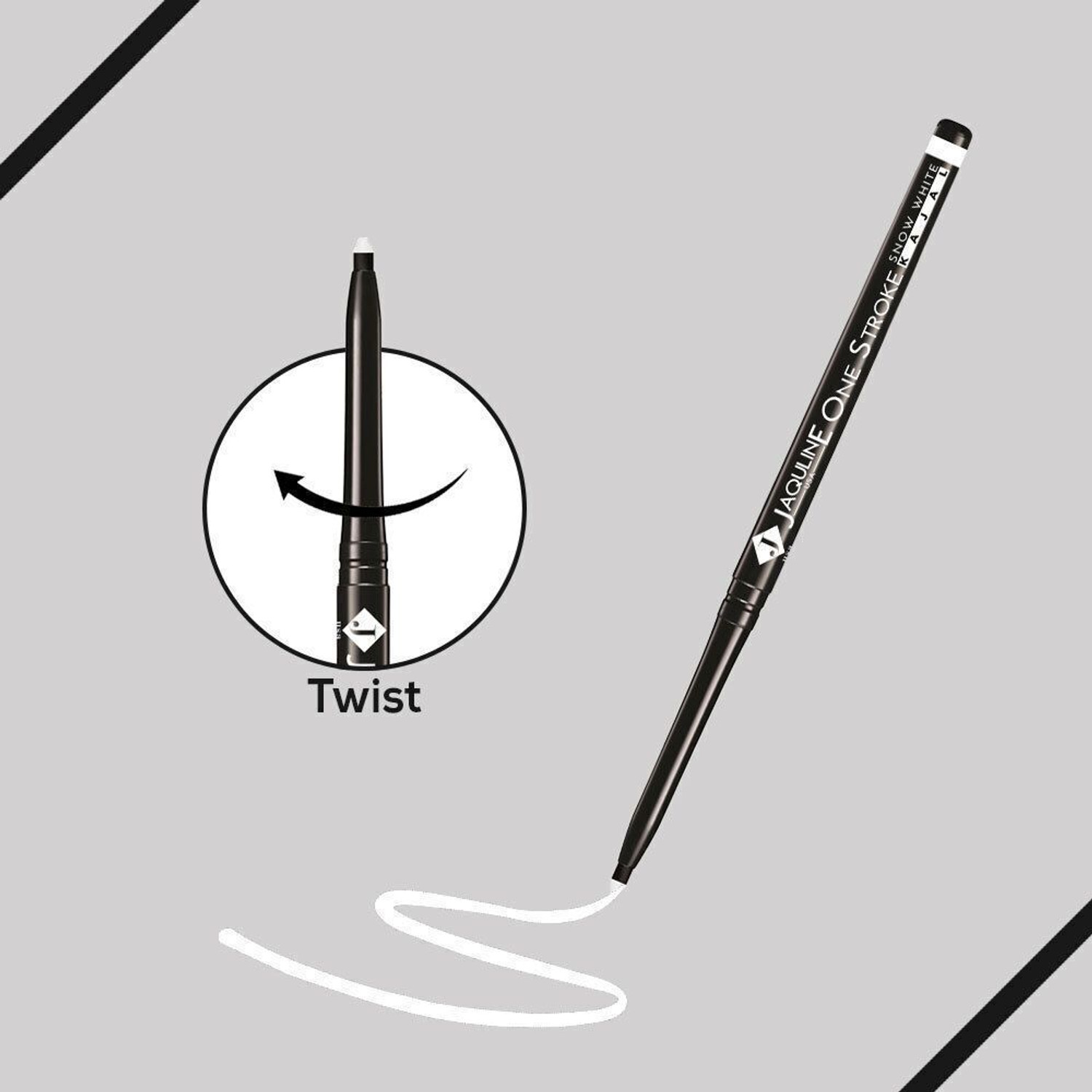 Image of JAQULINE USA One Stroke Kajal Snow White