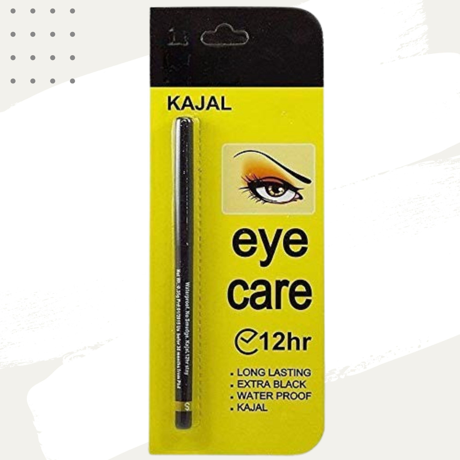 Image of lintip Long-Lasting | Intense Black | Waterproof & Smudgeproof kajal