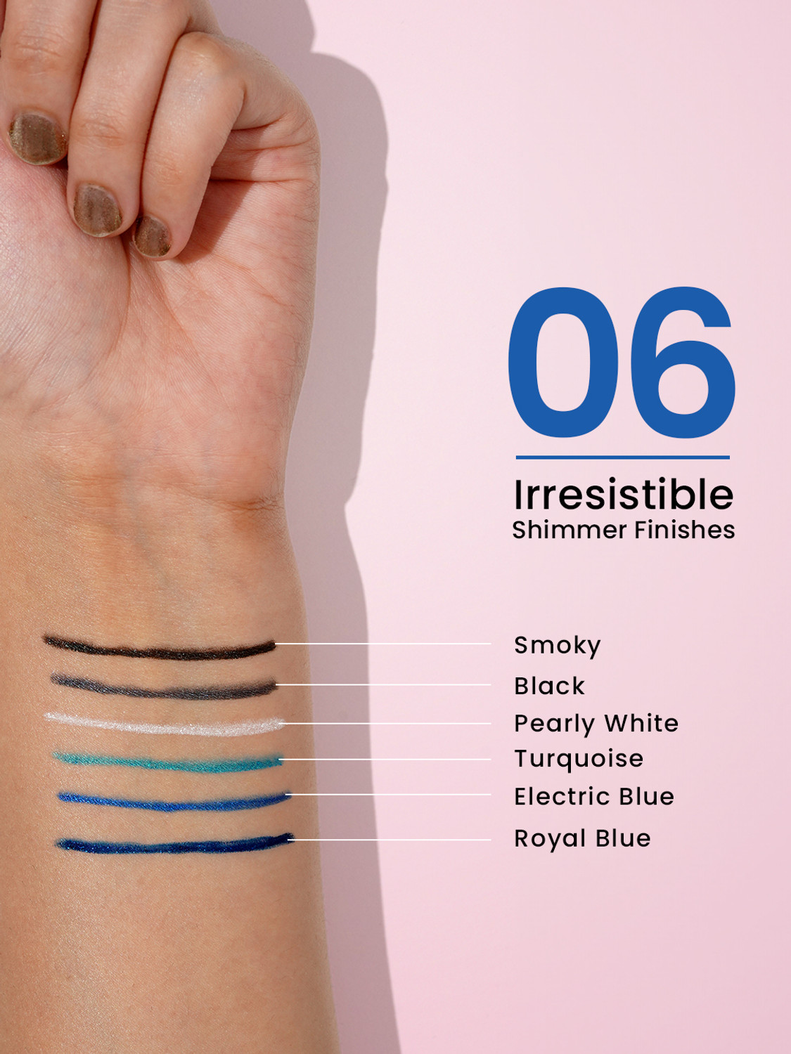 Image of SWISS BEAUTY Intense Gel Kajal | Waterproof Smudge Proof | Creamy Pigmented 12H Stay