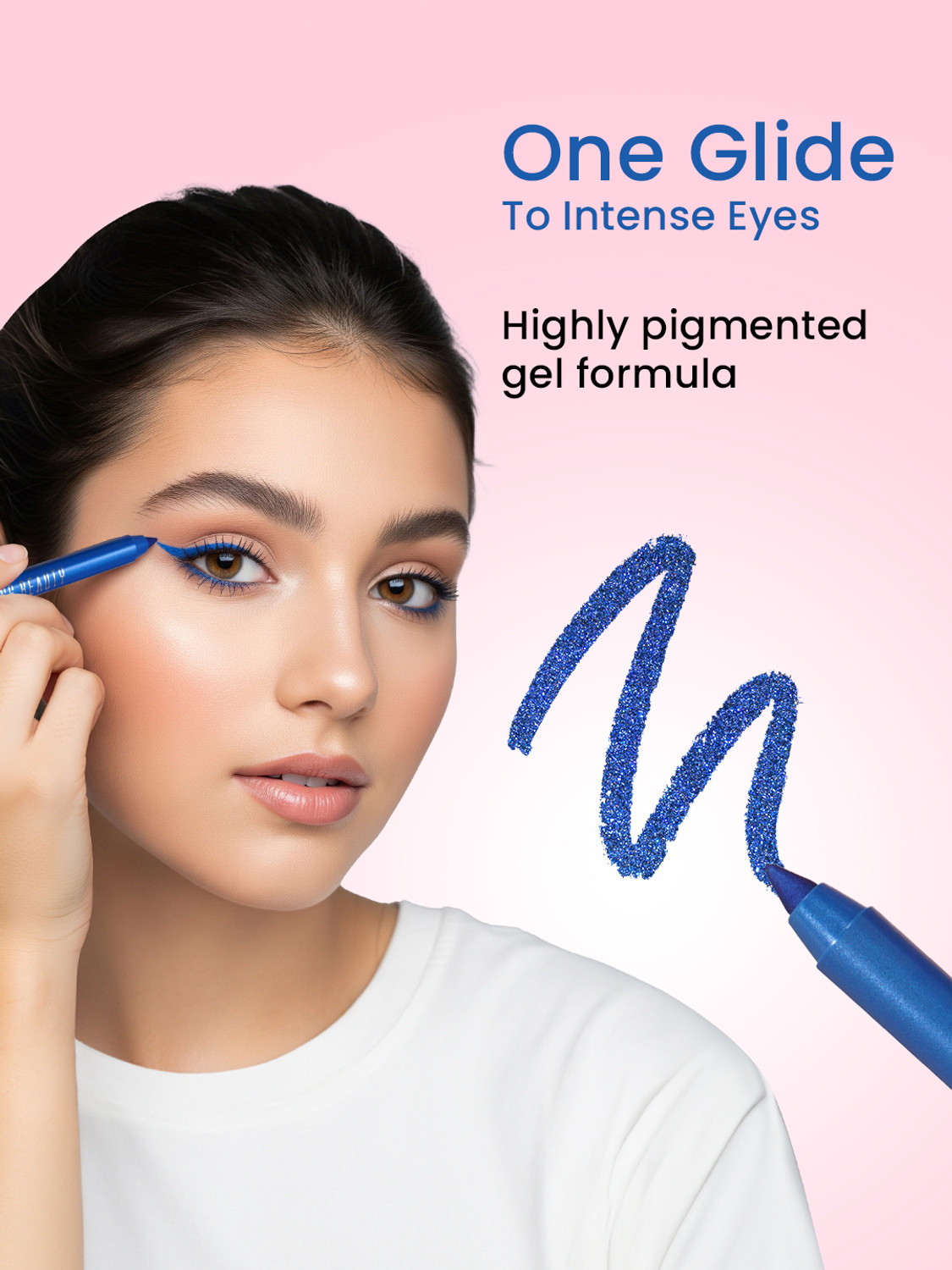 Image of SWISS BEAUTY Intense Gel Kajal | Waterproof Smudge Proof | Creamy Pigmented 12H Stay