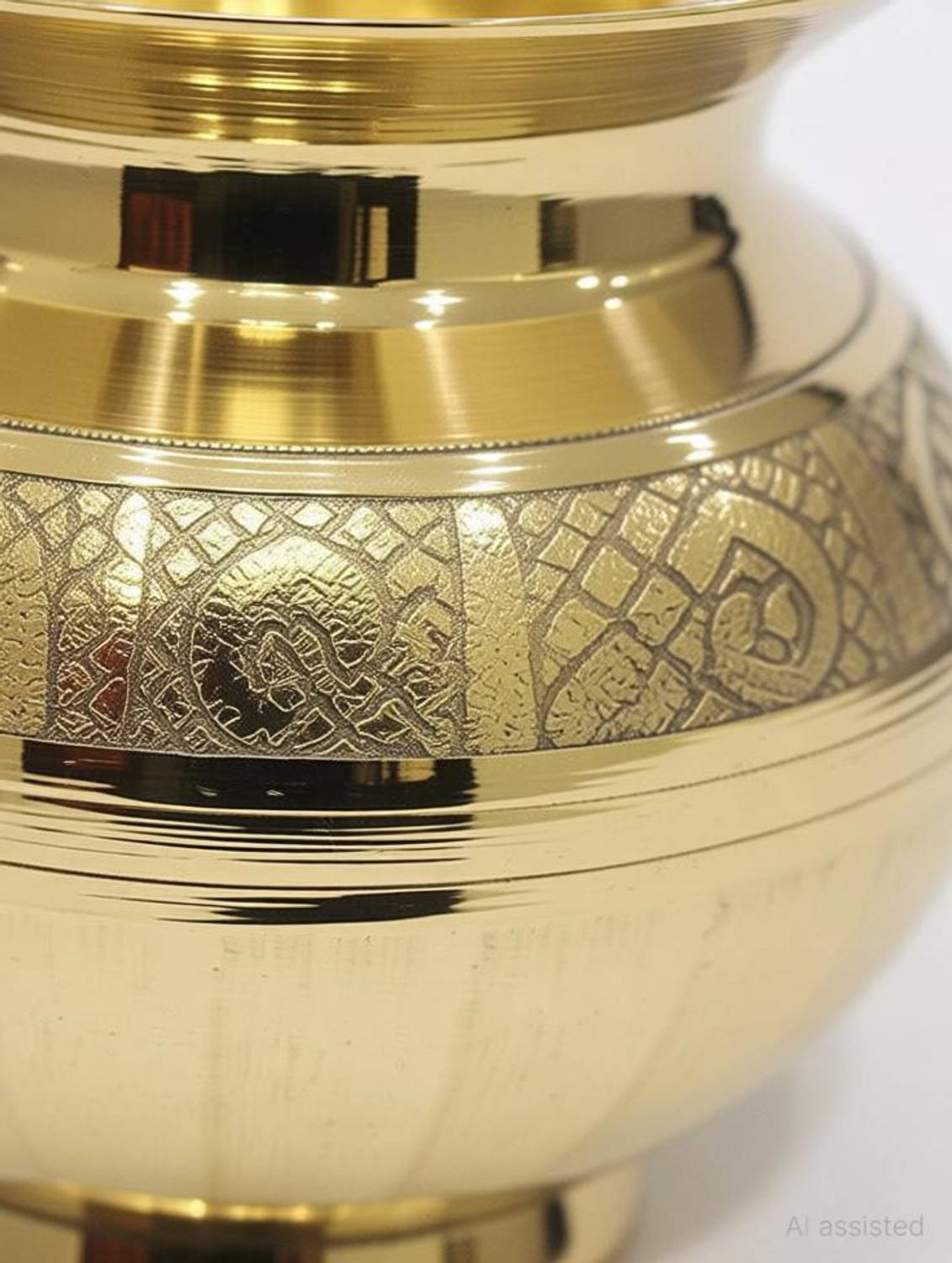 Rudram Brass Kalash Pot - Image 2