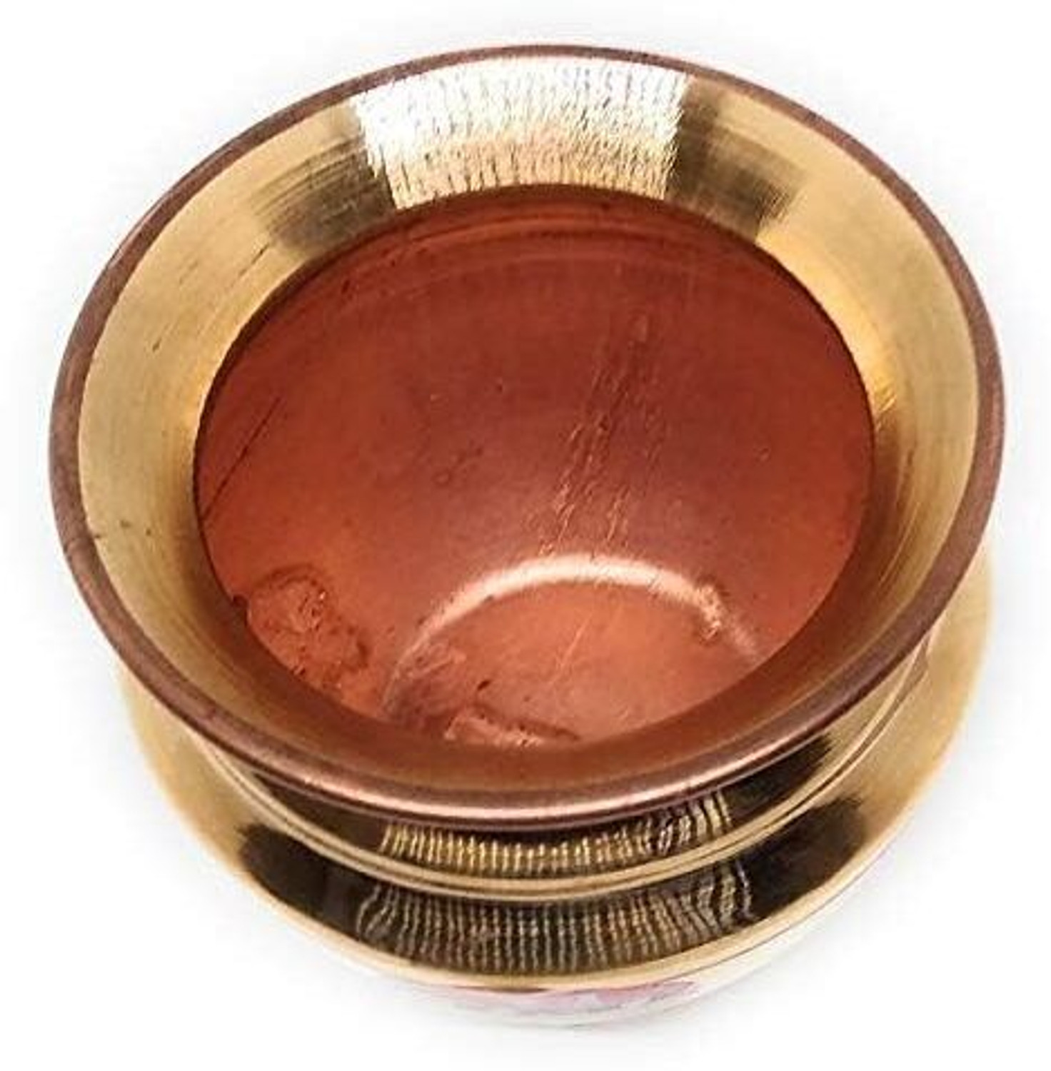 Image of Tannu Craft Copper Plating Kalash Lota For Festival Puja /Worship Pooja Items Iron Kalash
