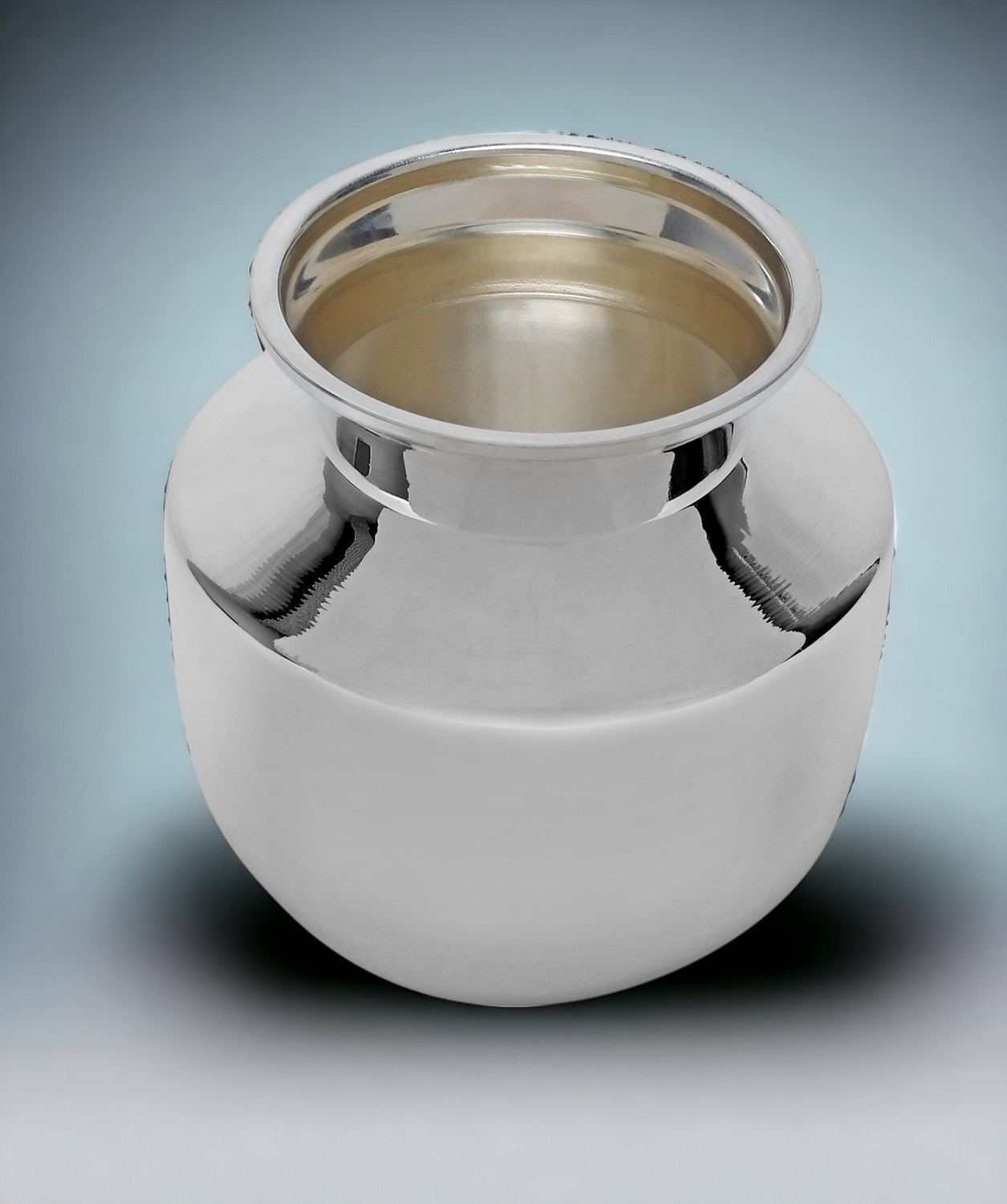 Image of Sigaram German silver plain Chumbu for pooja and festival decorative Silver Plated Kalash