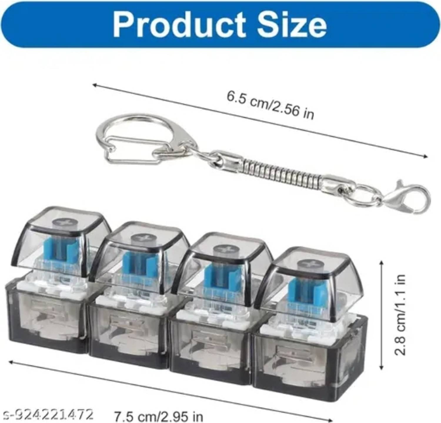JANKIDMART Keyboard Keychain - Image 5