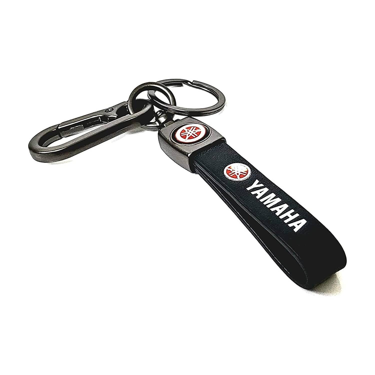 KARTAN Leather Bike Keychain Compatible for All YAMAHA Bike Key