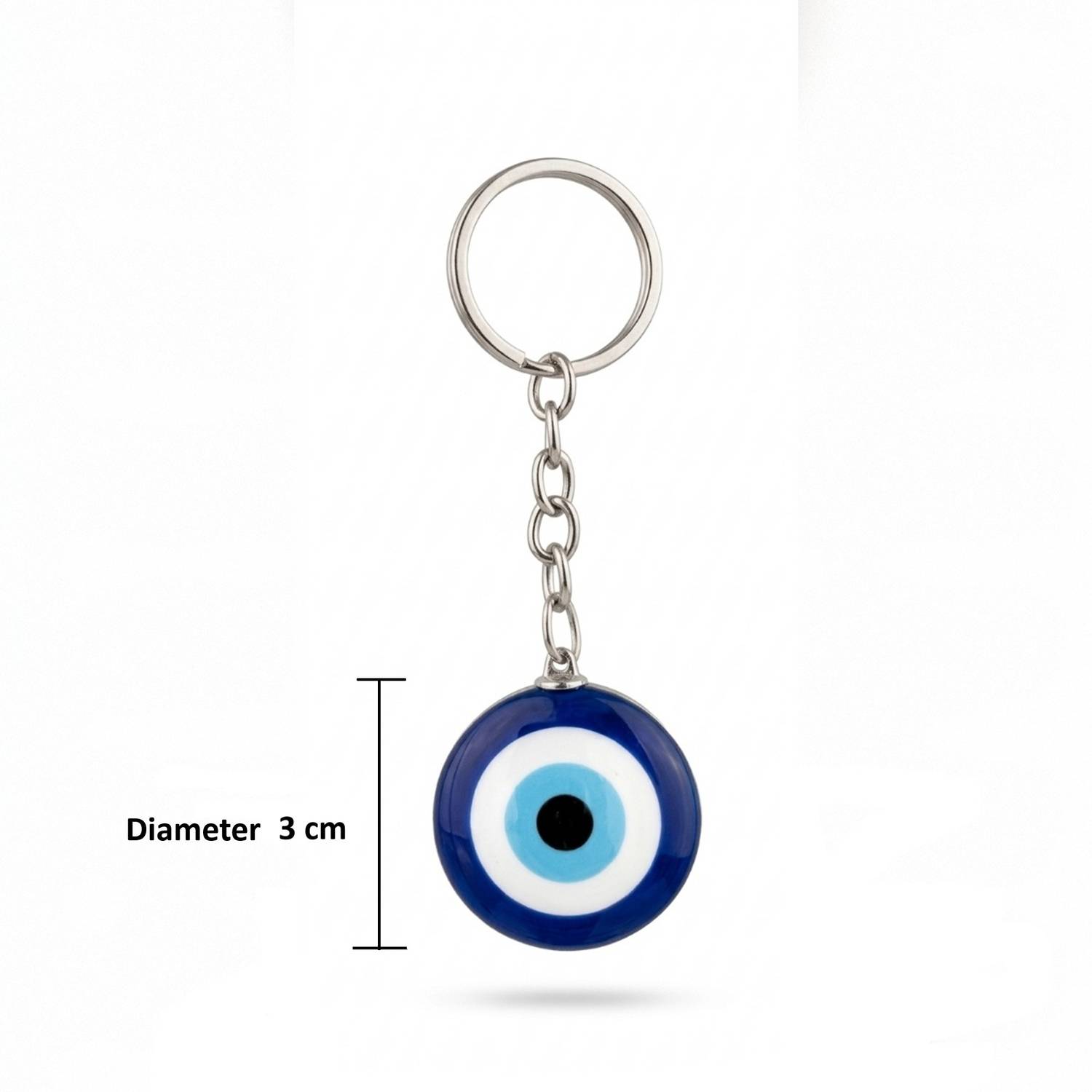 Nandisth Blue Evil Eye Keychain - Image 3