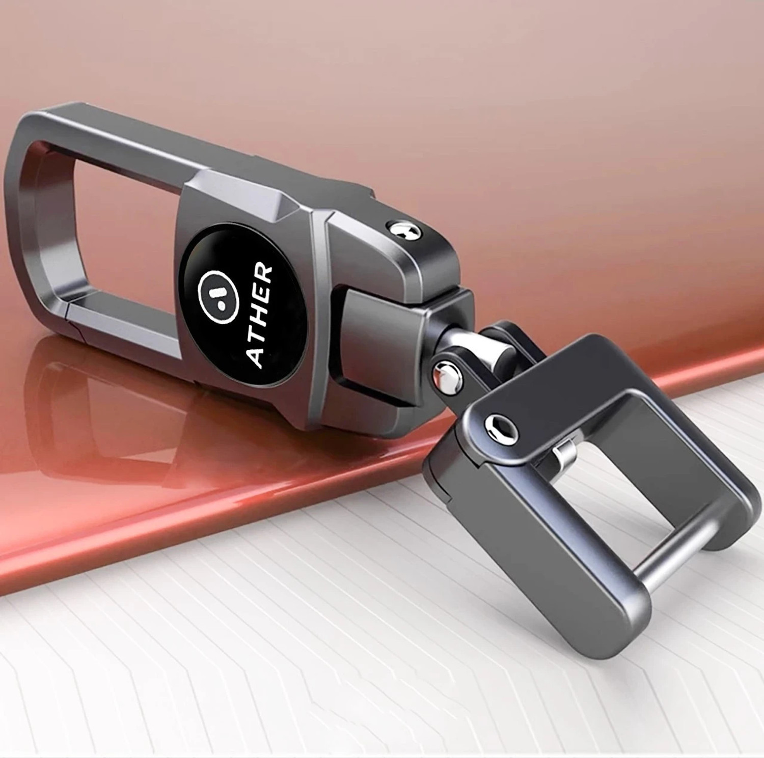 Image of NIVIZEN New Metal Keychain For Ather Bike, Key Ring Fob Accessories Key chain Key Chain