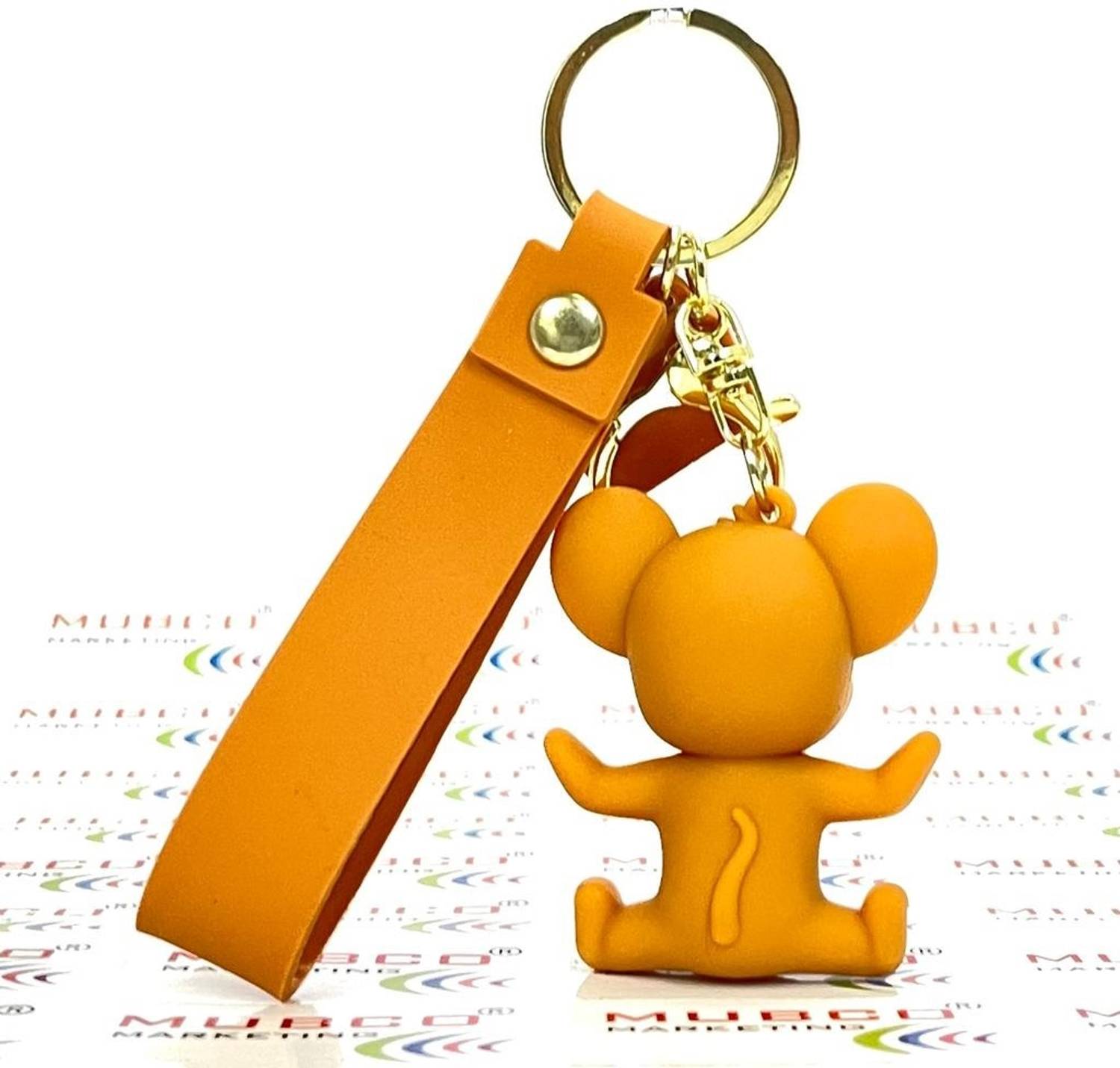 チャーム milchoco Mubco Cute Jerry 3D Keychain | Strap Charm & Hook | PVC Cartoon