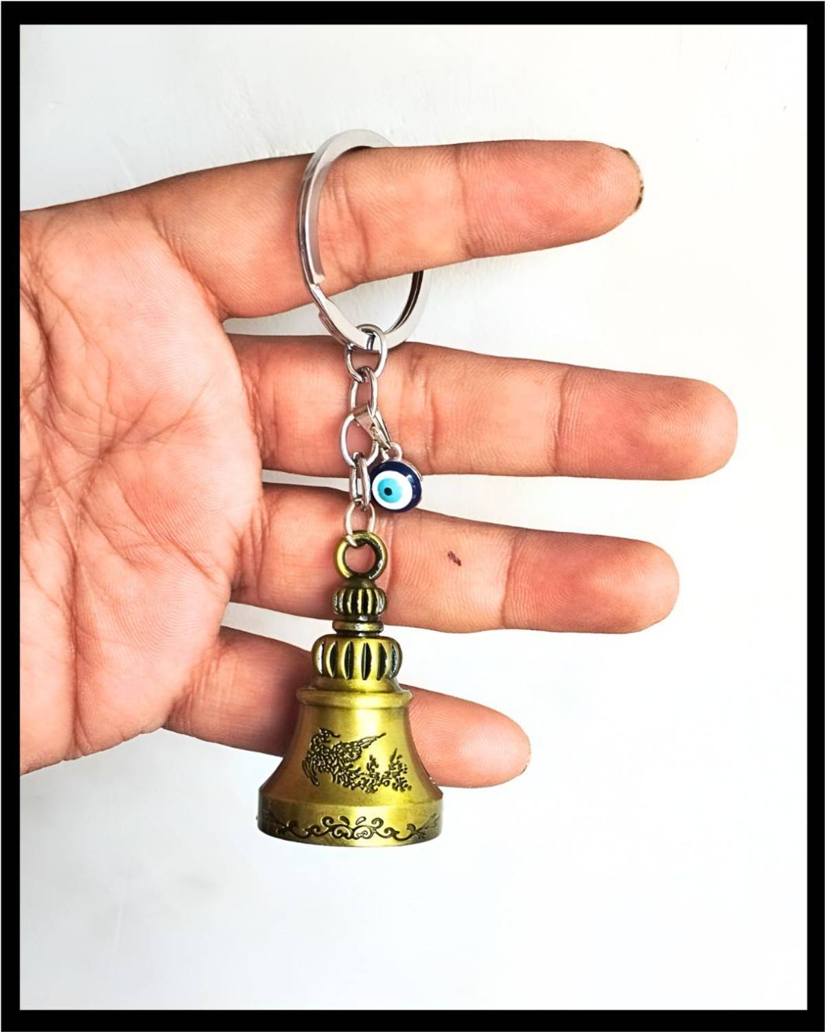Wonderwhimzy 3-Pack Tibetan Bell Keychain Pack of 3 - Image 3