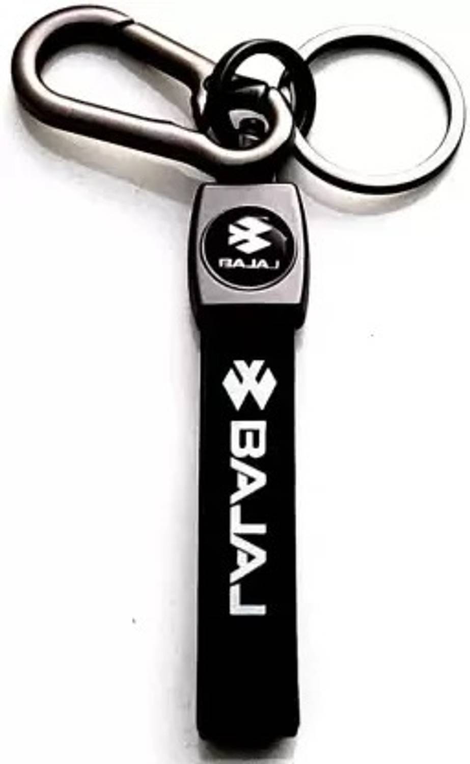 Mistazzo Bajaj Leather Hook Metal Keyring - Image 4