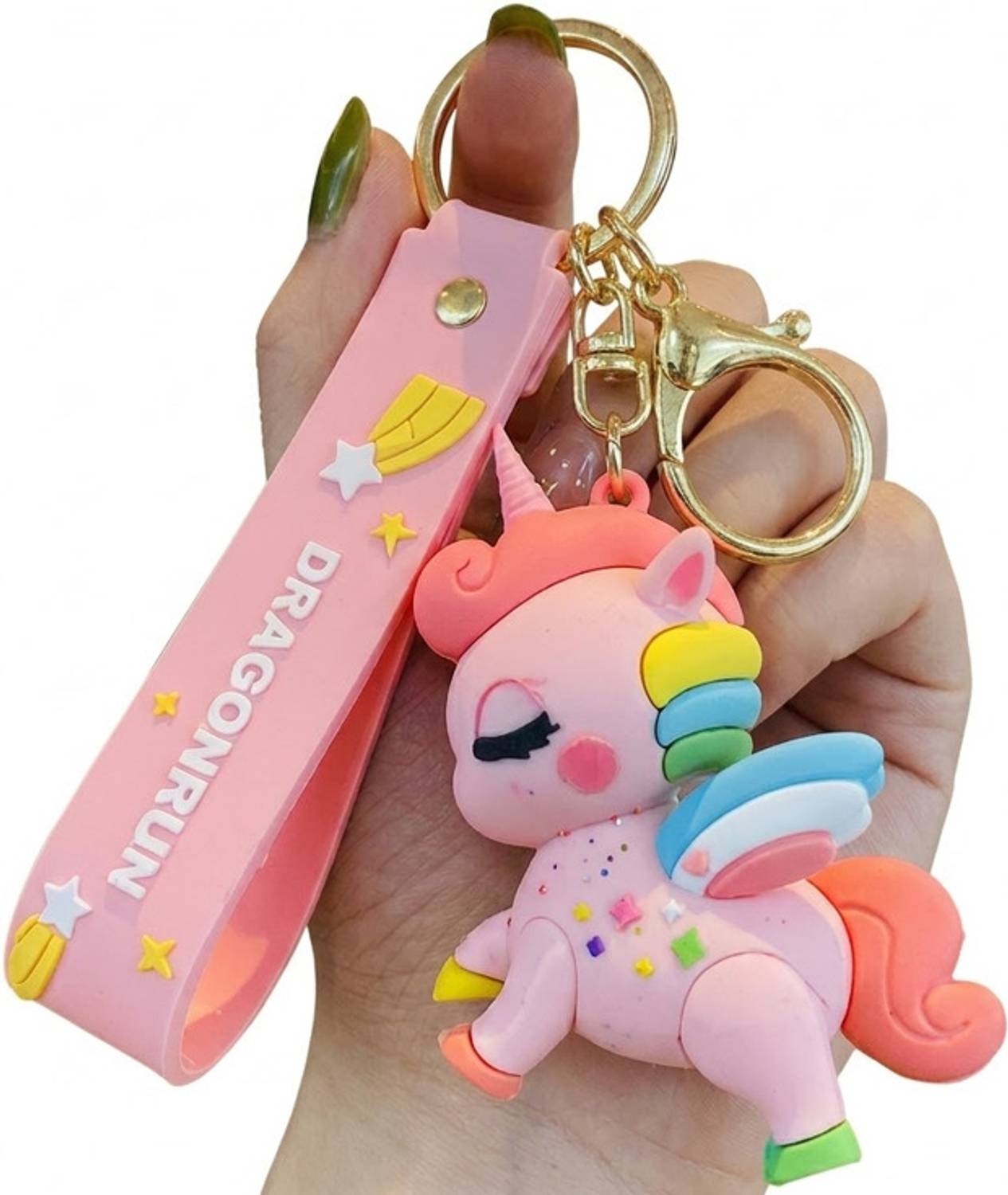 gadgetschroma Magical Unicorn Anime Key Holder Car Accessory Key
