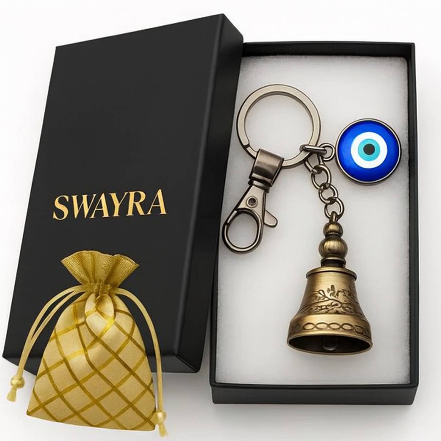 Ringzanio Bell Evil Eye Key Chain - Image 3