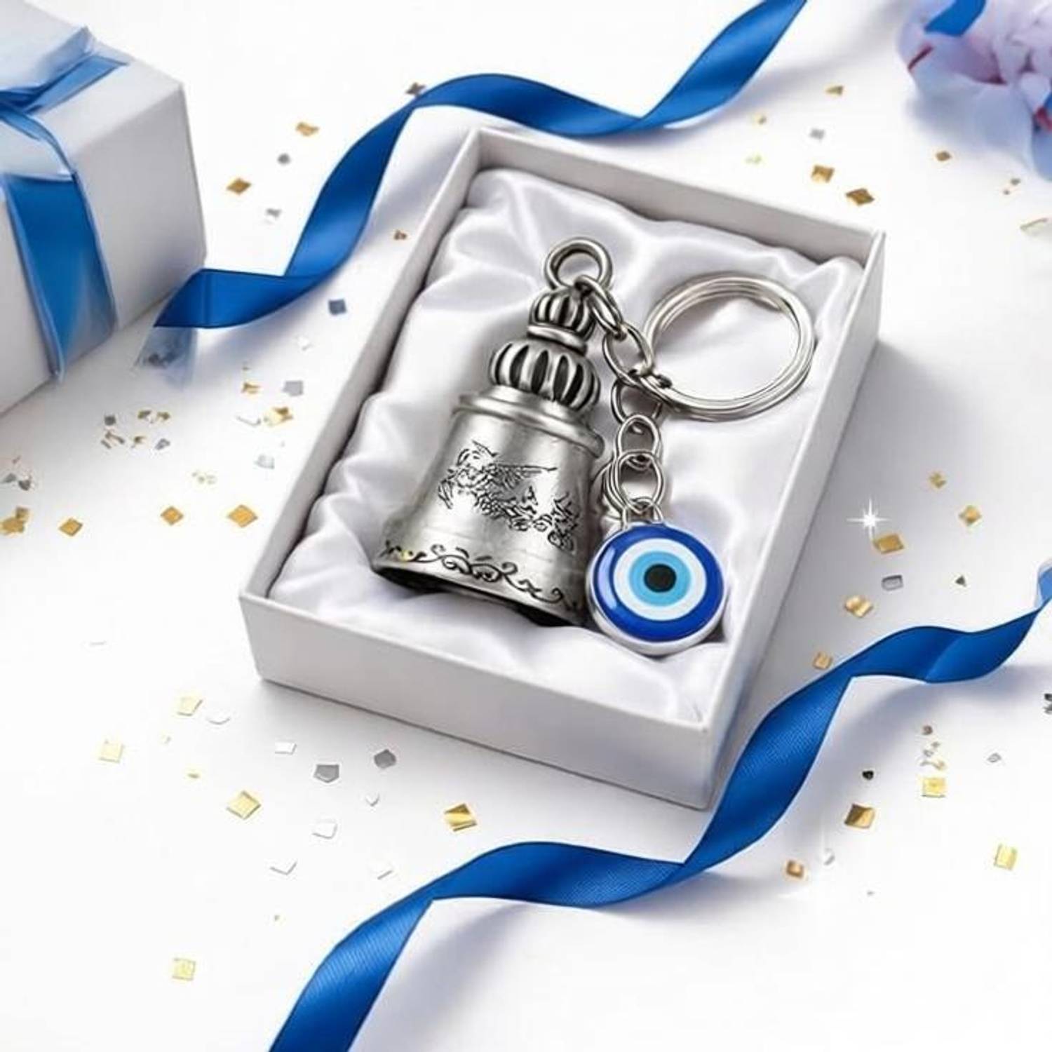 ShopTop GX1 Guardian Bike Bell with Evil Eye - Image 1