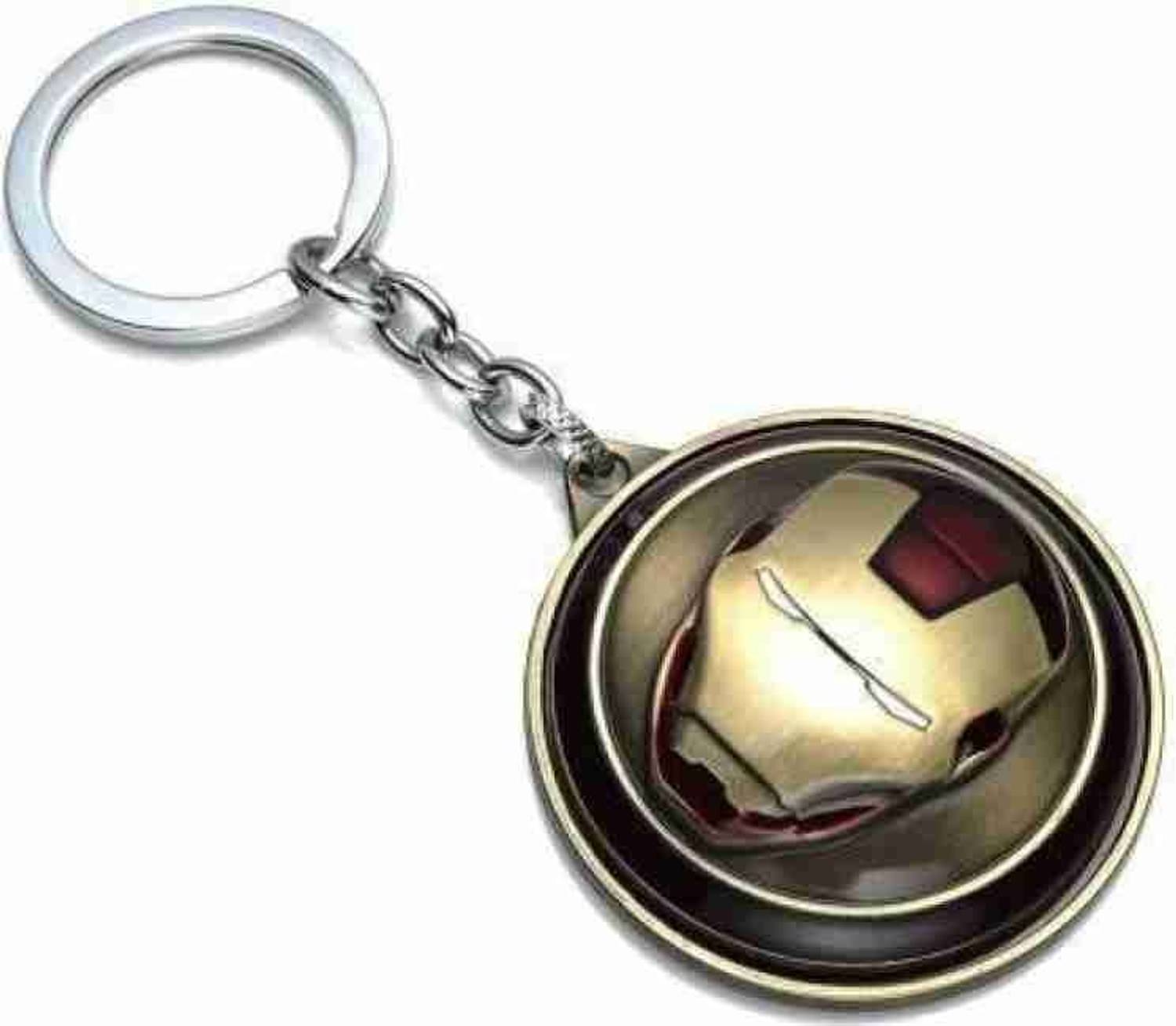 FLAMBE Captain America & Ironman Rotating Keychain - Image 4