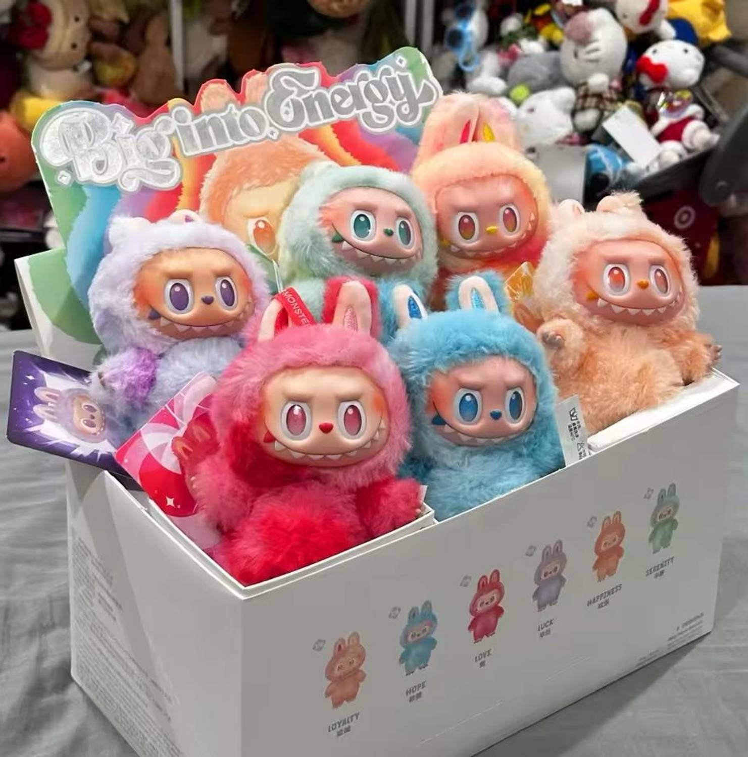 MARUTI ENTERPRISEE 3rd Generation Labubu Plush – Multi-Color 