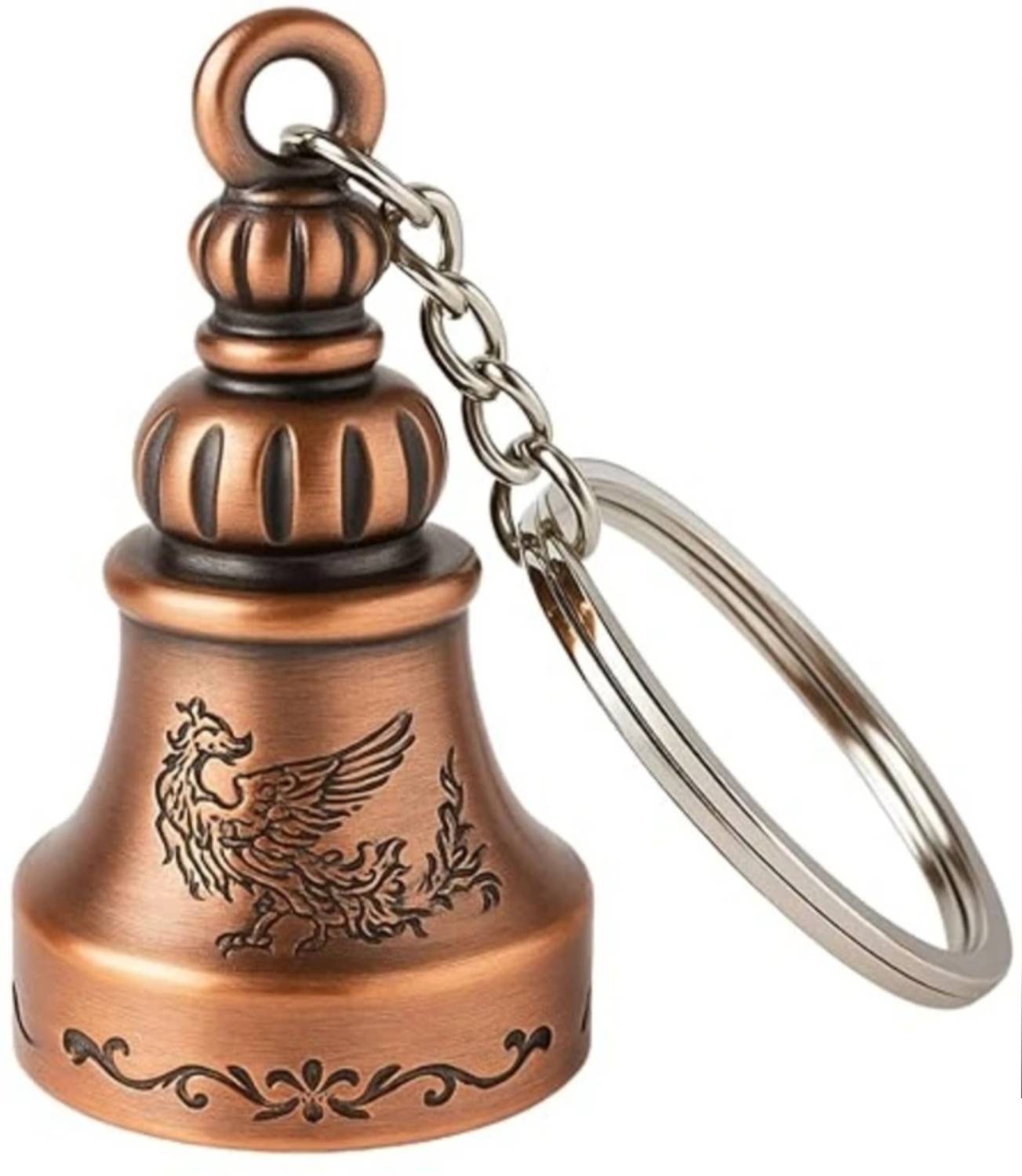 Actino Guardian Bell For Bike Key chain Good Luck Bike key ring Key Chain ( pack of 1) Key Chain