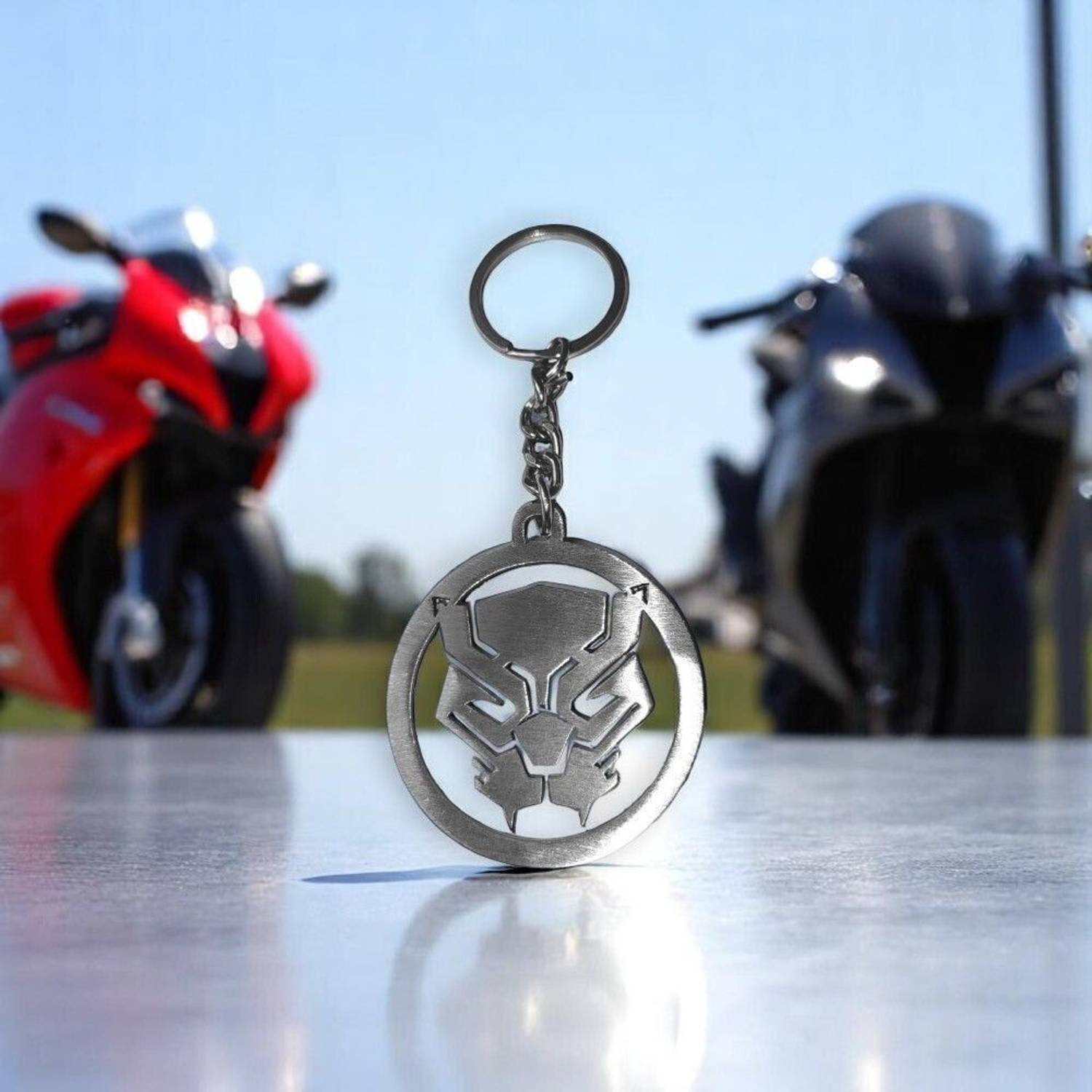 小物 BWL 2000 clip with panther keychain 小物 BWL 2000 clip with