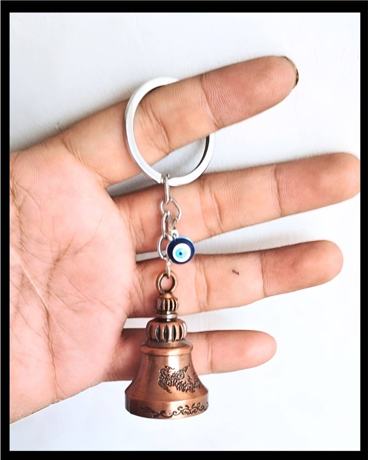 Wonderwhimzy 3-Pack Tibetan Bell Keychain Pack of 3 - Image 4