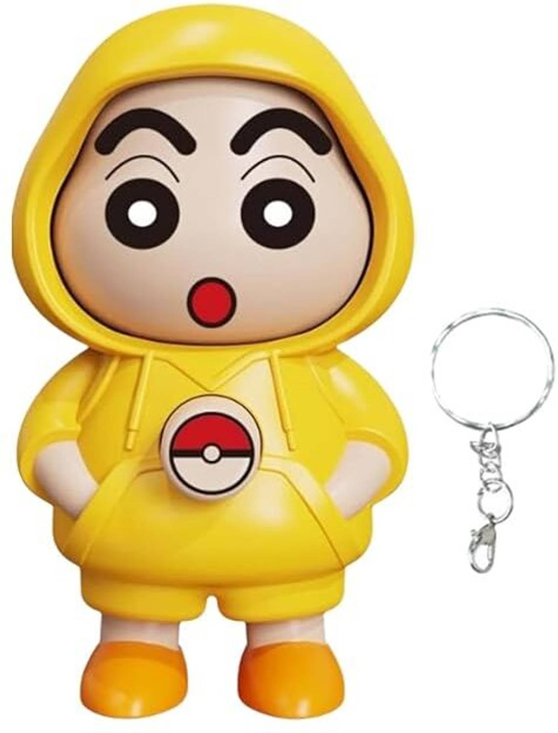 ARDAKI Shinchan 3D Face Changing Keychain | Cartoon Key Chain Toy for Kids & Fans Key Chain