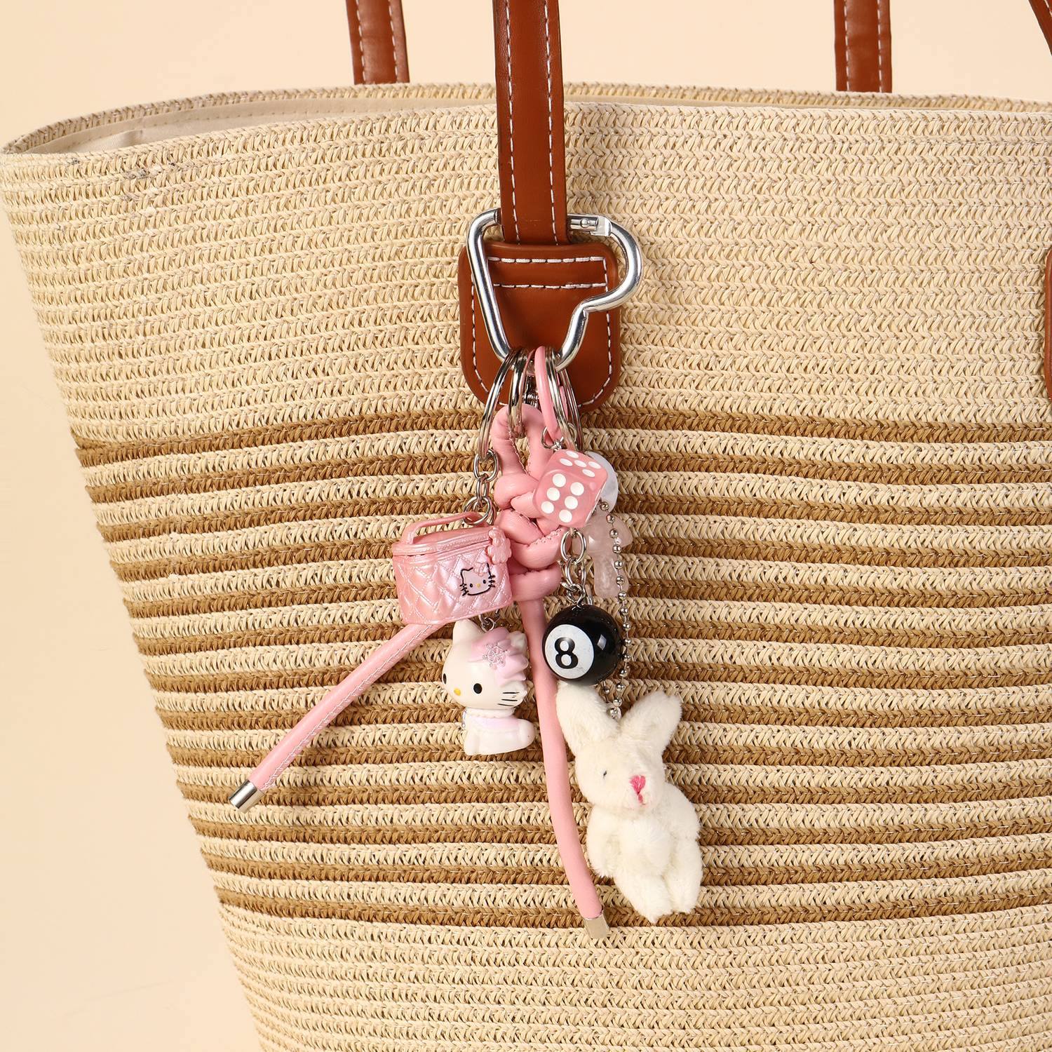 Salty Hello Kitty Mini Vanity Bag Charm & Accessories Key Chain