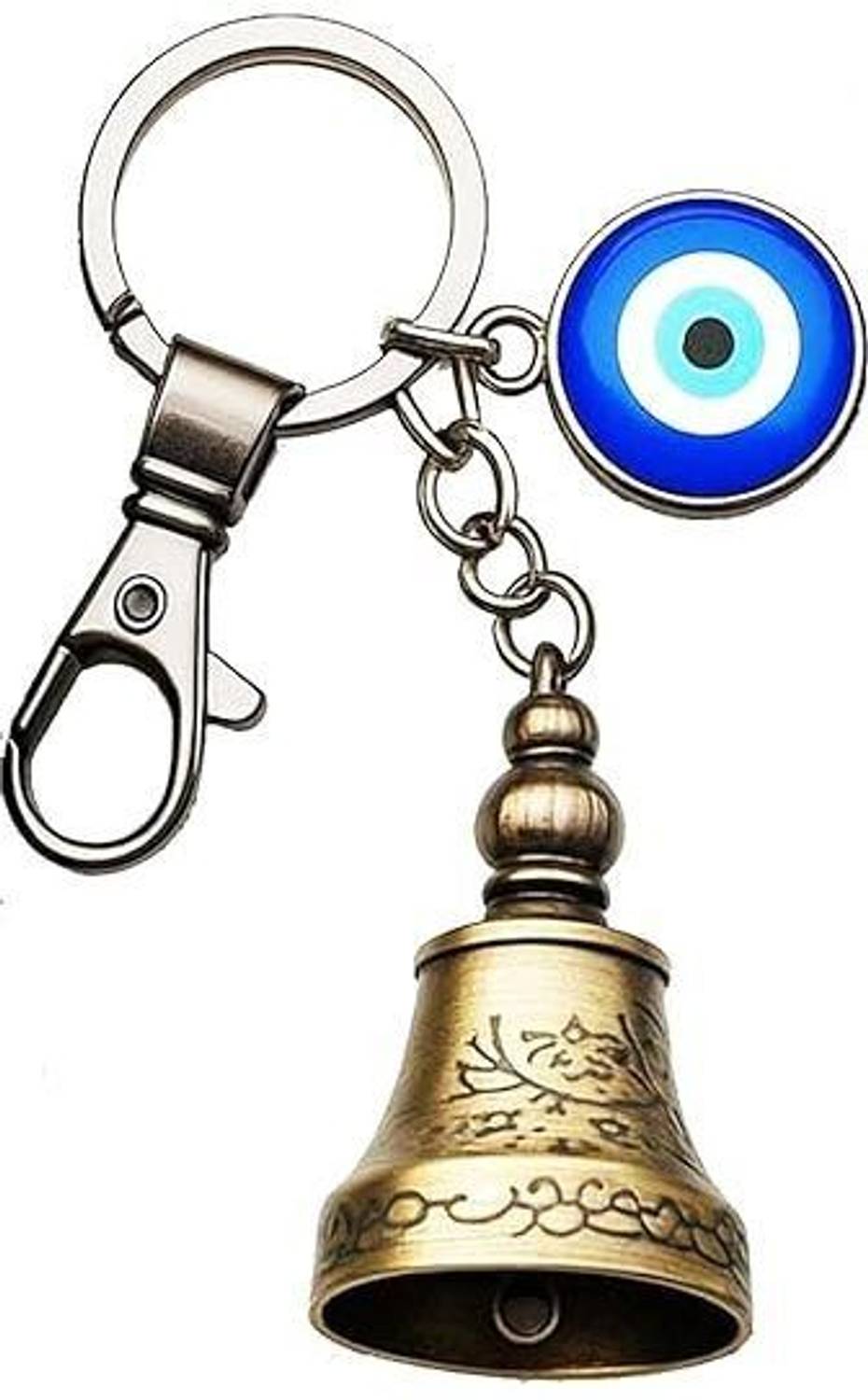 Ringzanio Bell Evil Eye Key Chain - Image 1