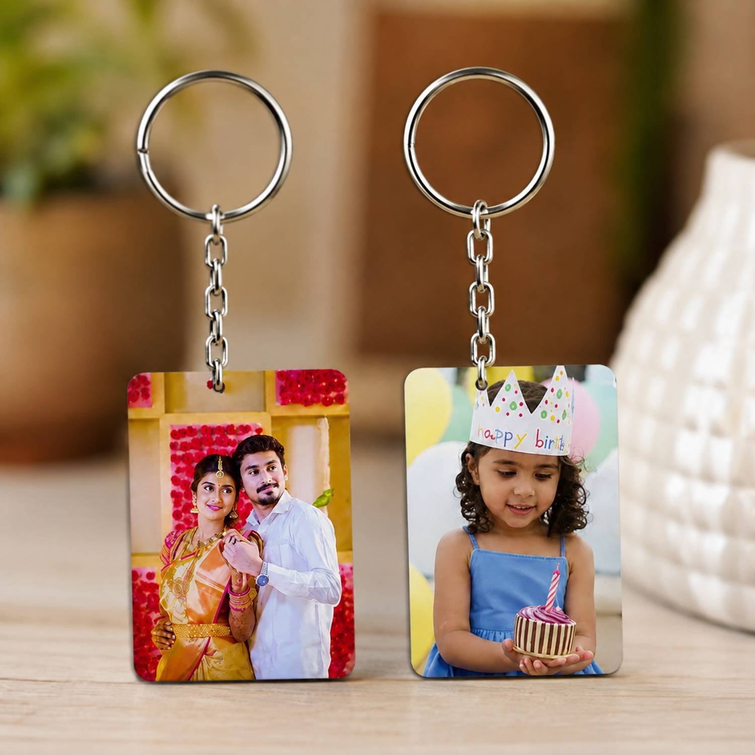 FomakPrints Customized Photo Frame Key Chain