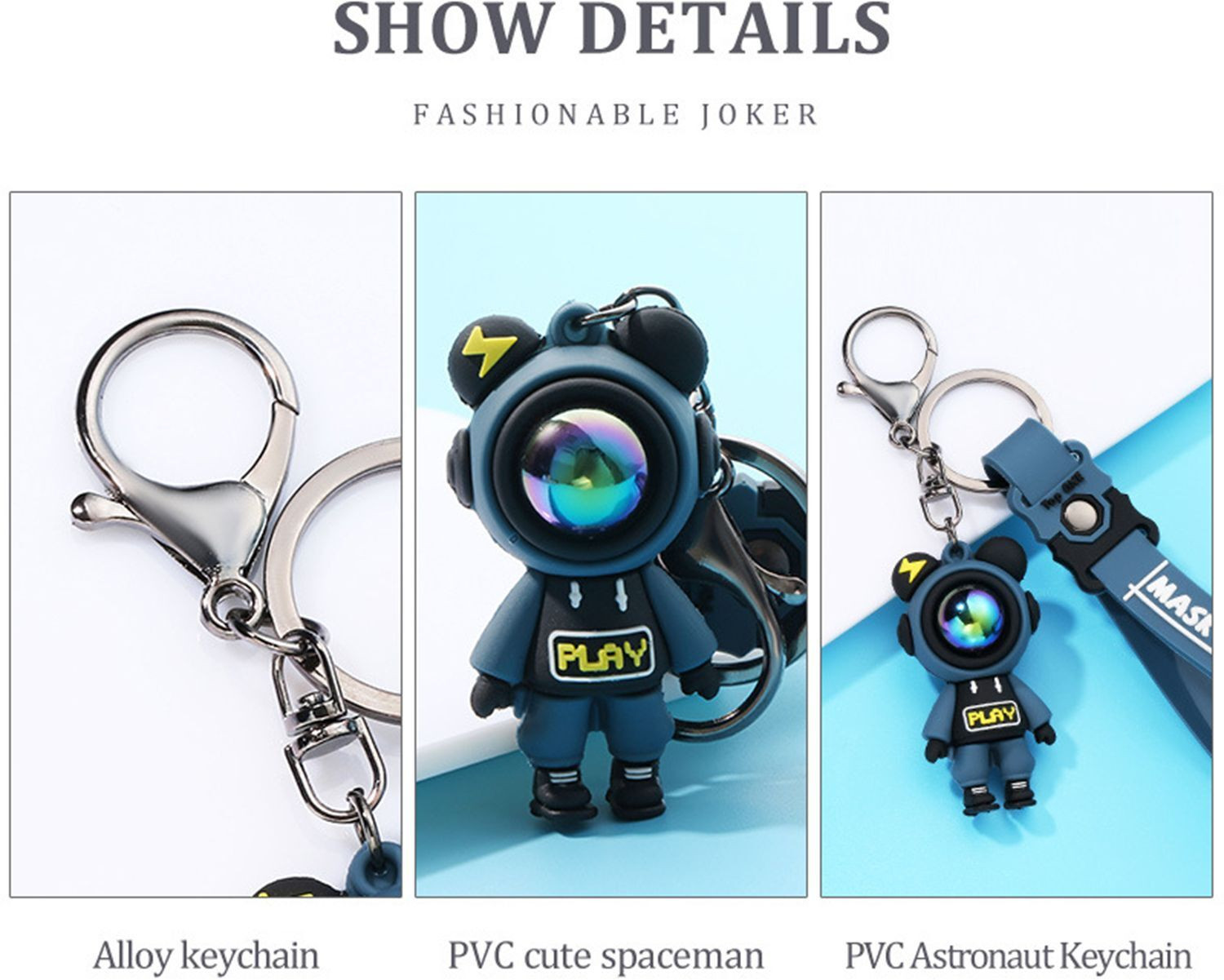 Image of QKD Astronaut Key Chain