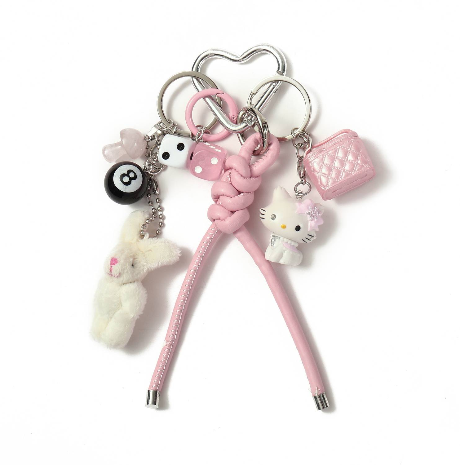 Salty Hello Kitty Mini Vanity Bag Charm & Accessories Key Chain