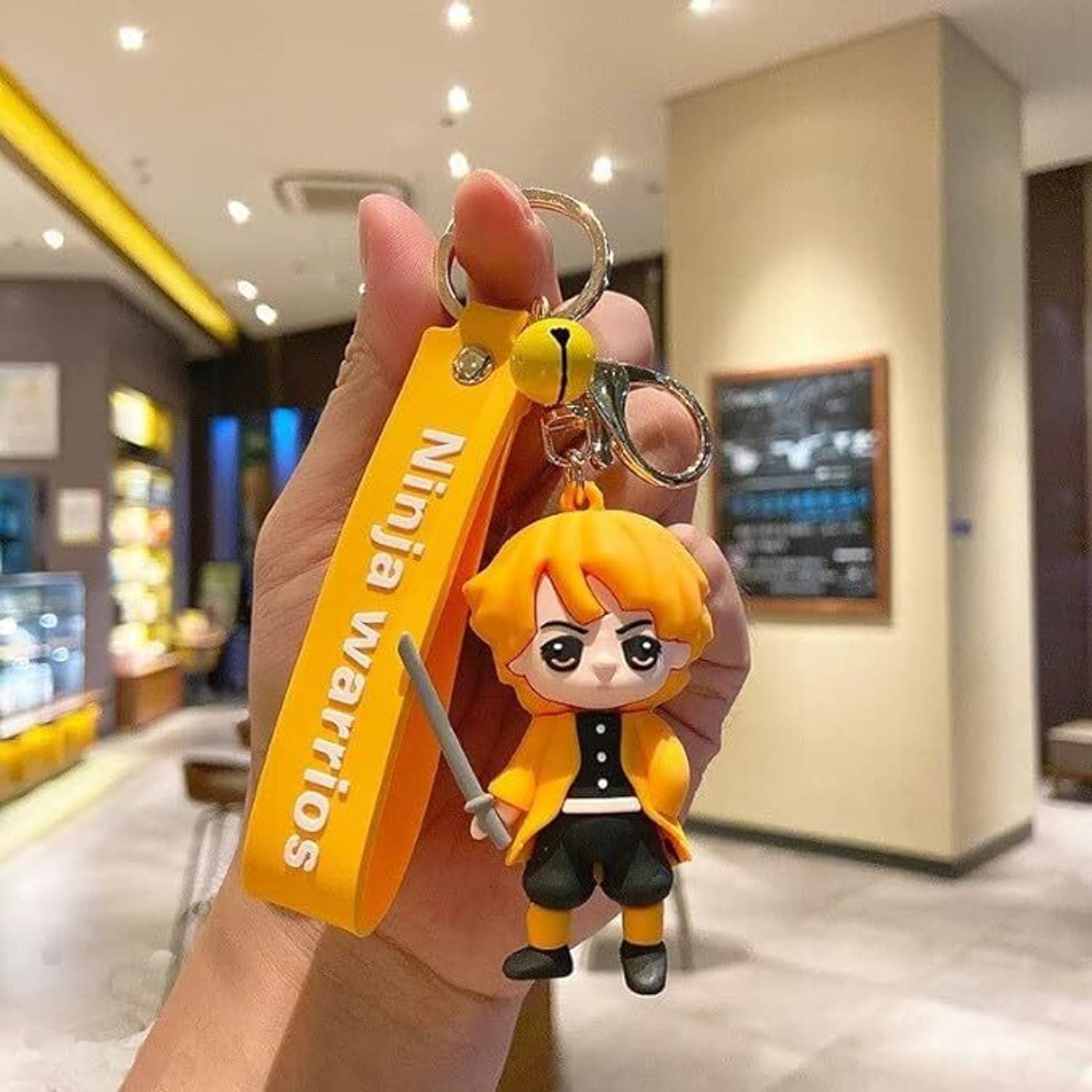 龍神NIPPON アクスタ&キーチェーン GKM Anime Zenitsu Famous Ninja Warrior best quality keychain with