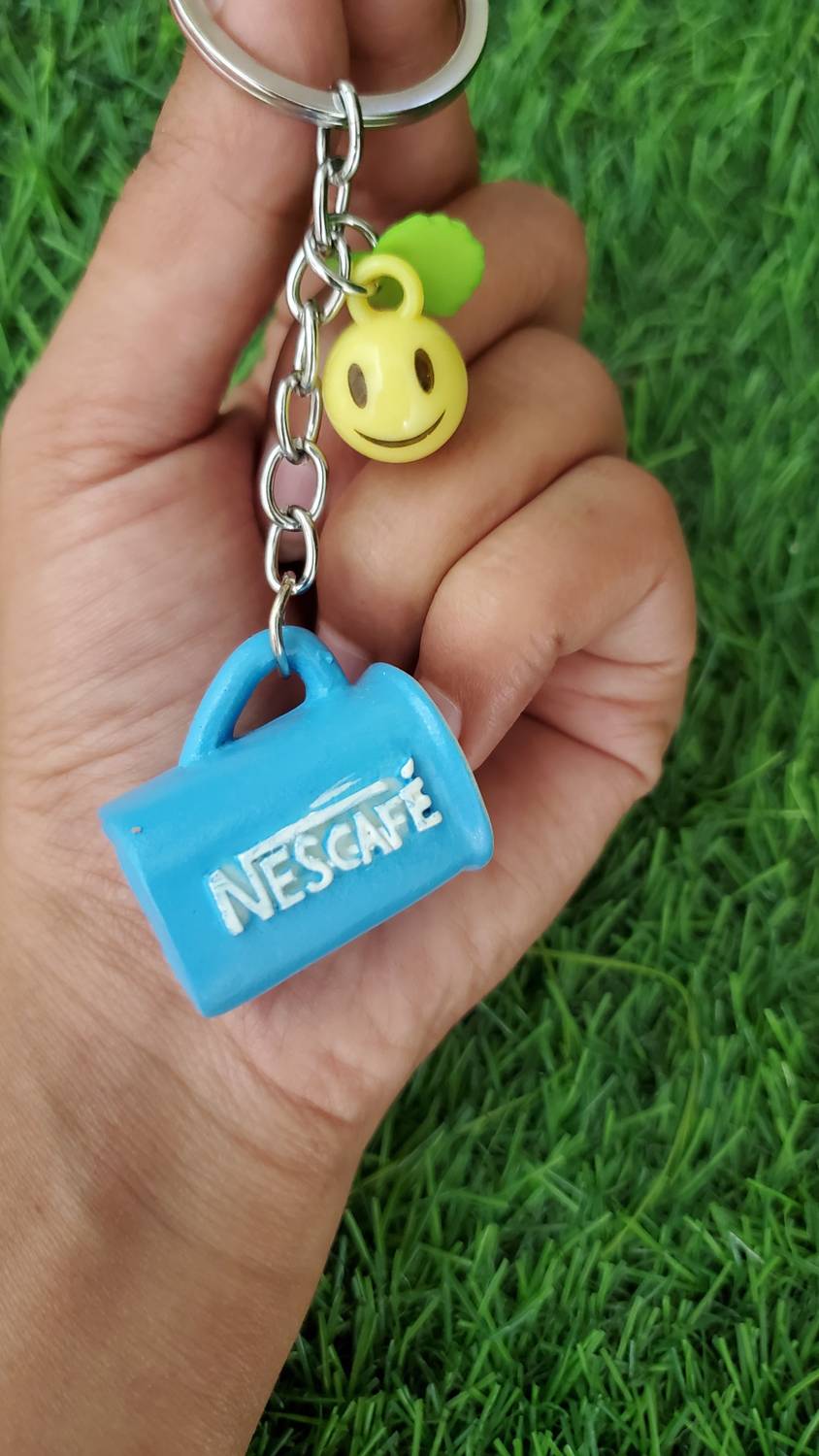 ShopTalk Nescafe Mug With Smiley Ball Pack Of 1 high Quality Key