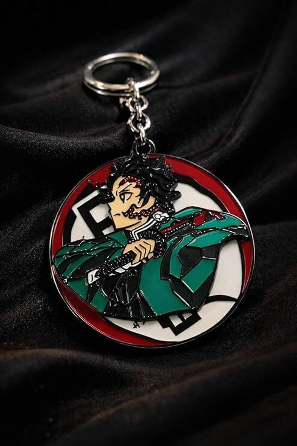 World Gift Mart Demon Slayer Spinning Keychain - Image 4