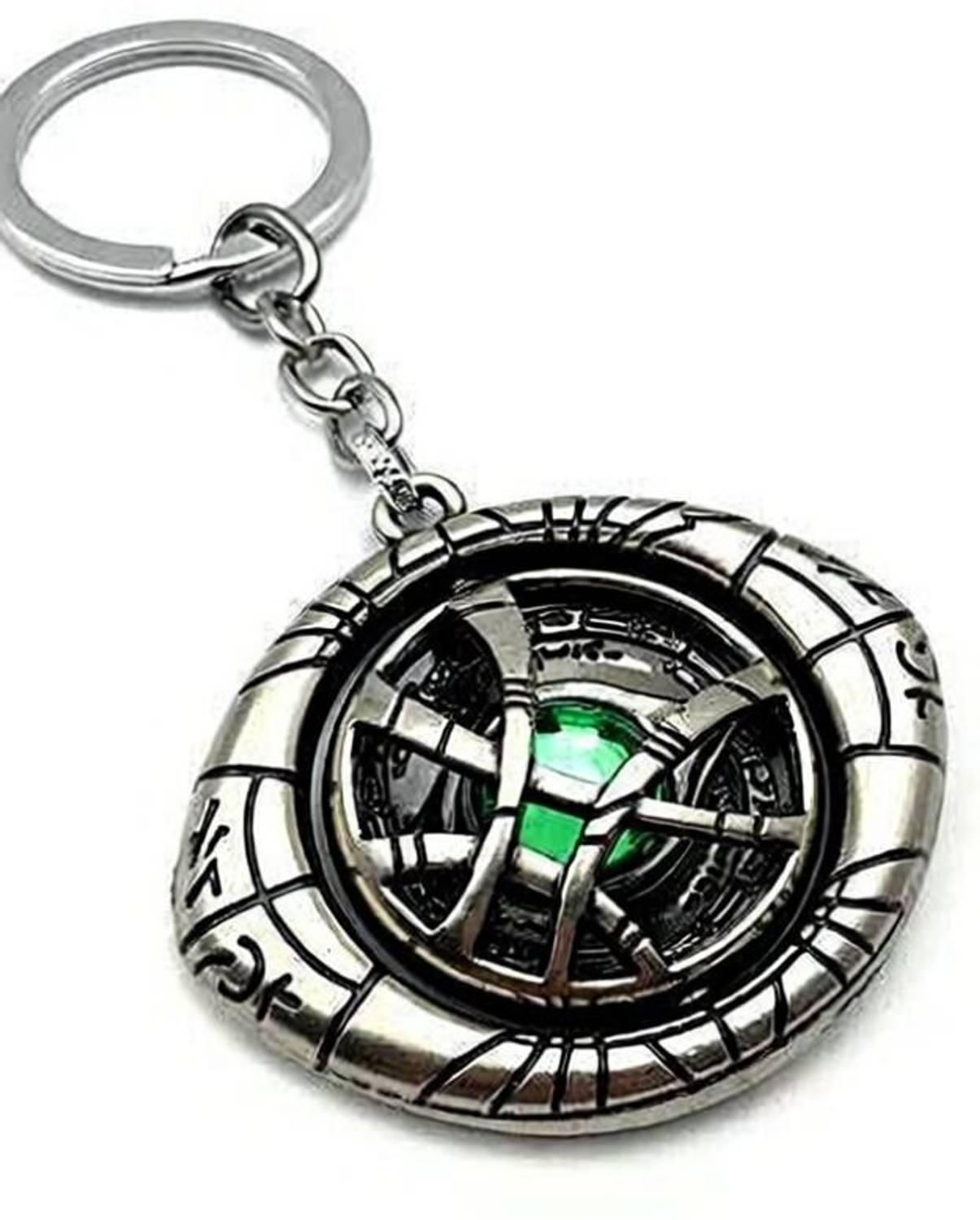 RAJ Doctor Strange Eye of Agamotto Keychain Silver - Image 4