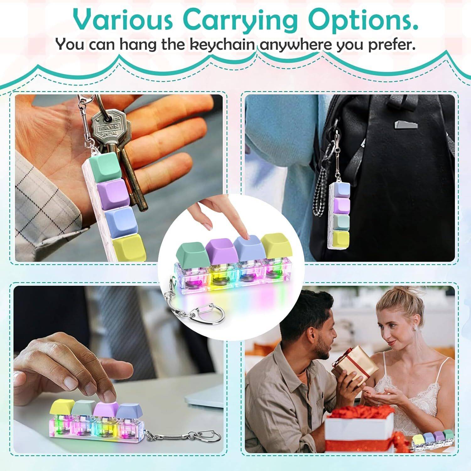 ROJ DHYAN Mechanical Keyboard Switch Keychain - Image 5