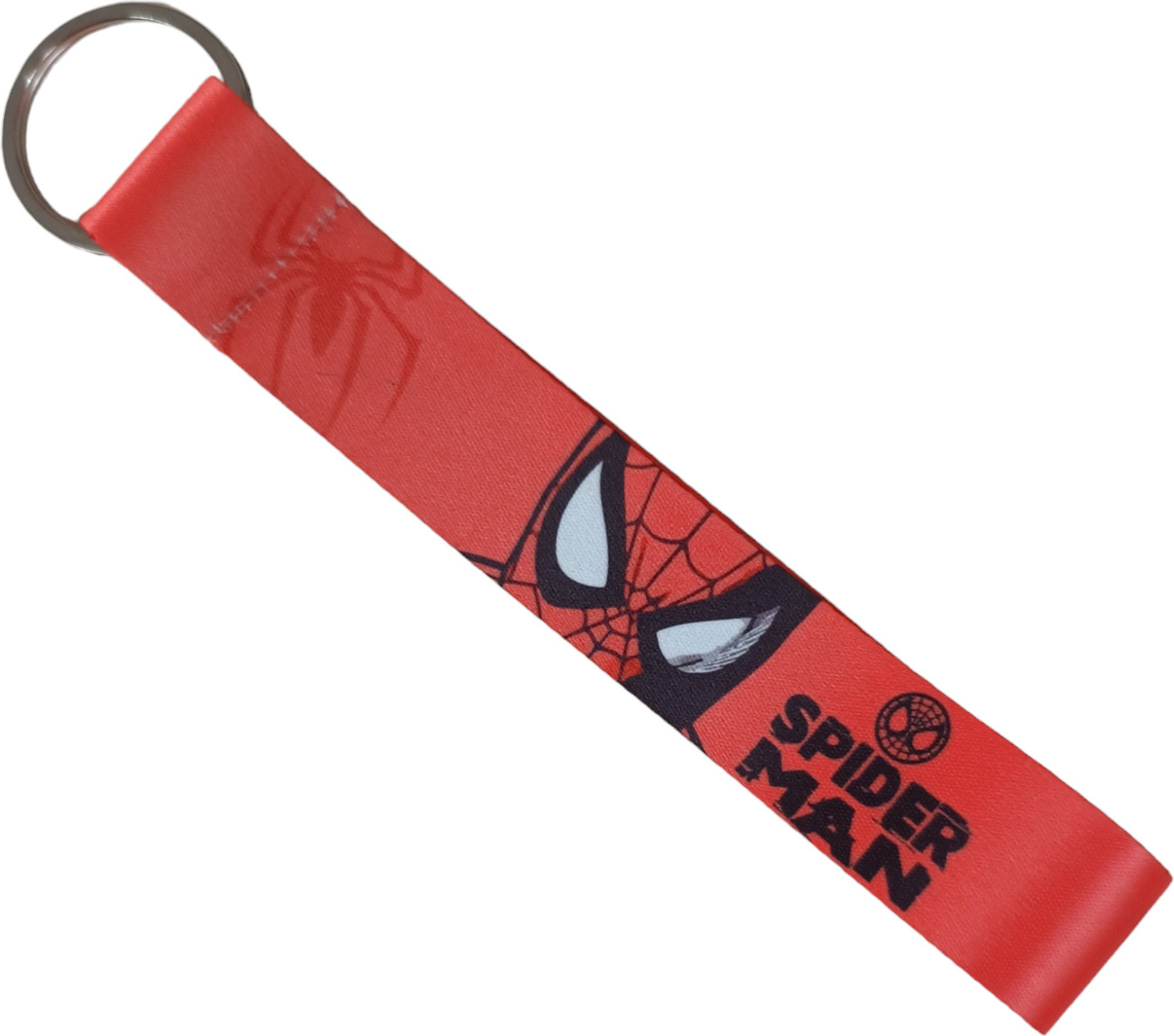 Image of RusselMania 0045 Spiderman Red Cloth Keychain Key Chain