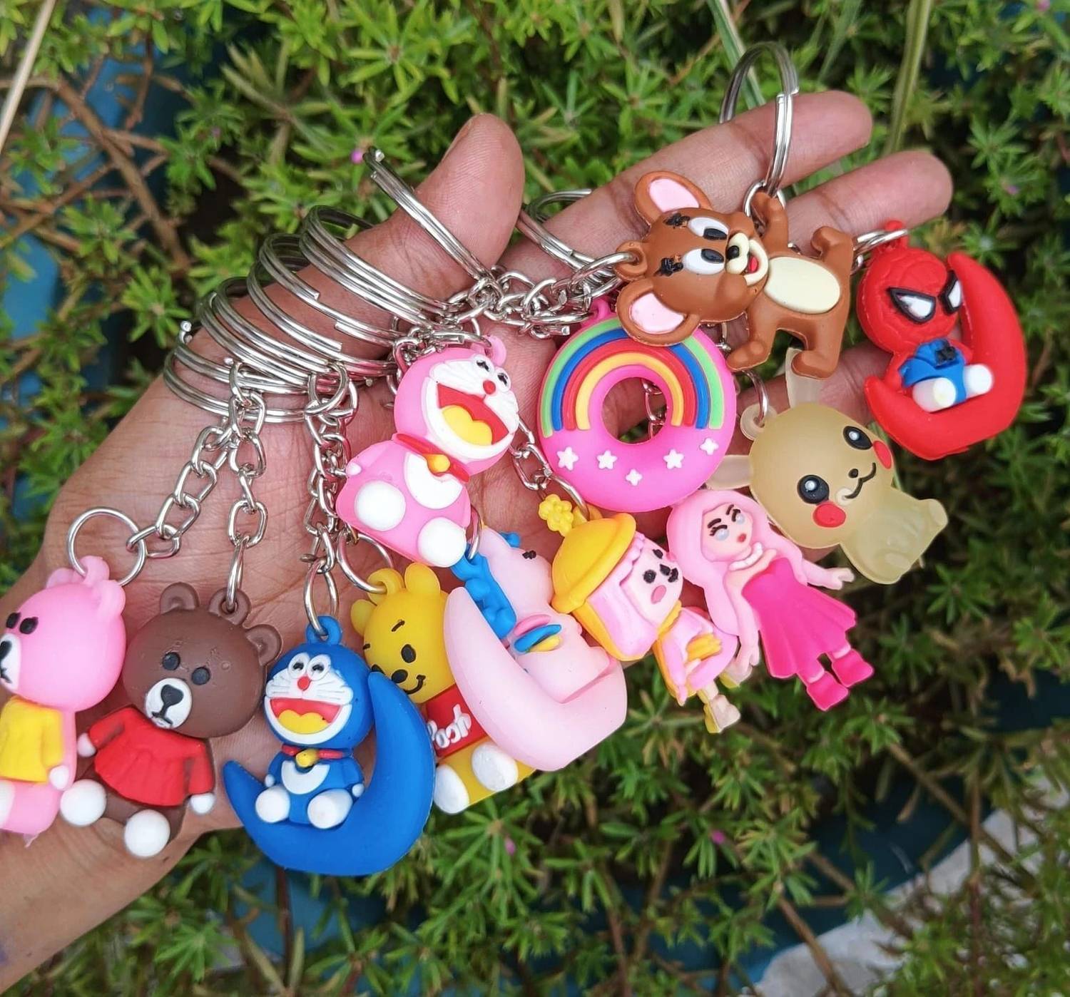 DIV Pack 12 key Chain cartoon Key Chain Price in India - Buy DIV