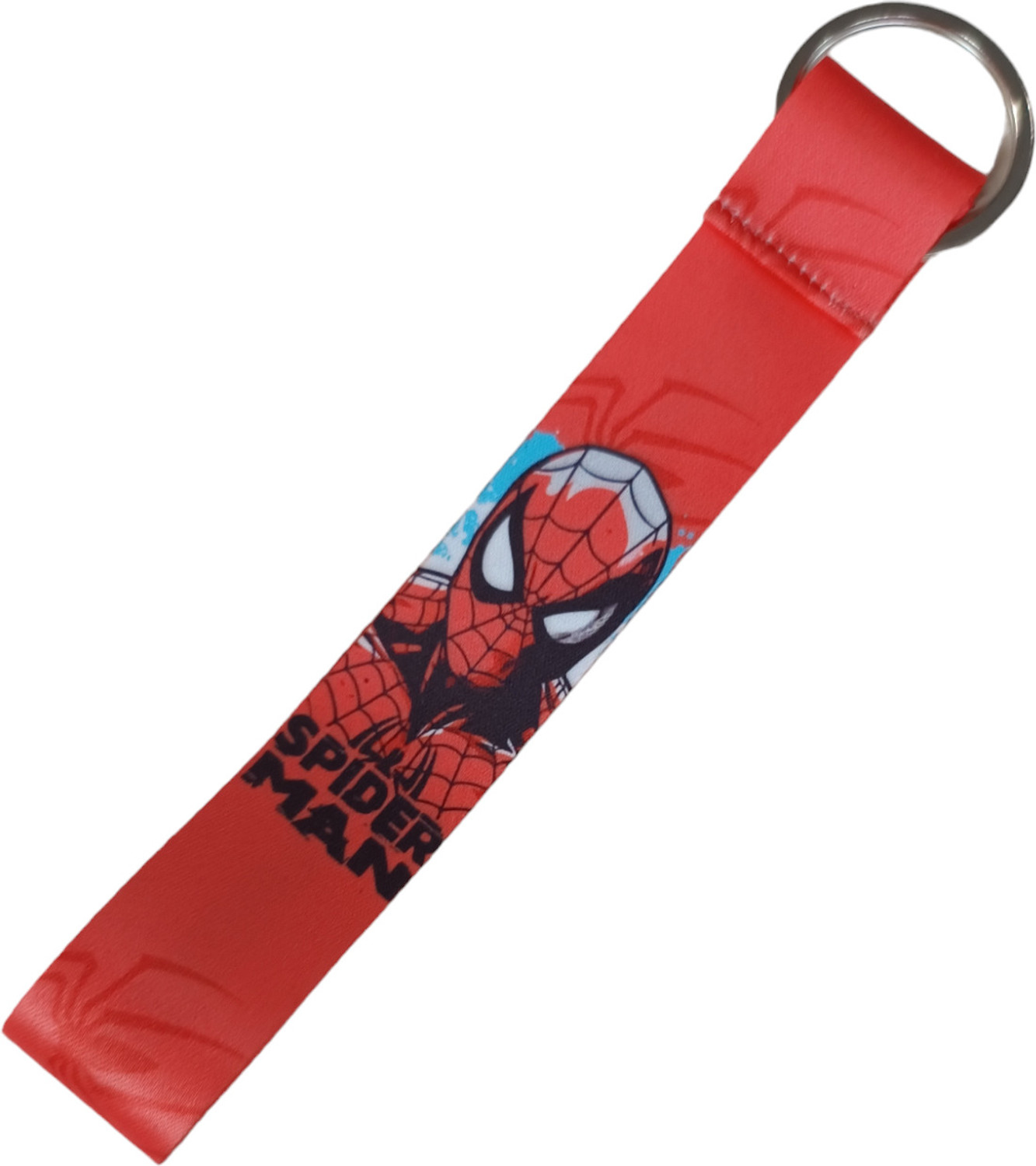 Image of RusselMania 0045 Spiderman Red Cloth Keychain Key Chain