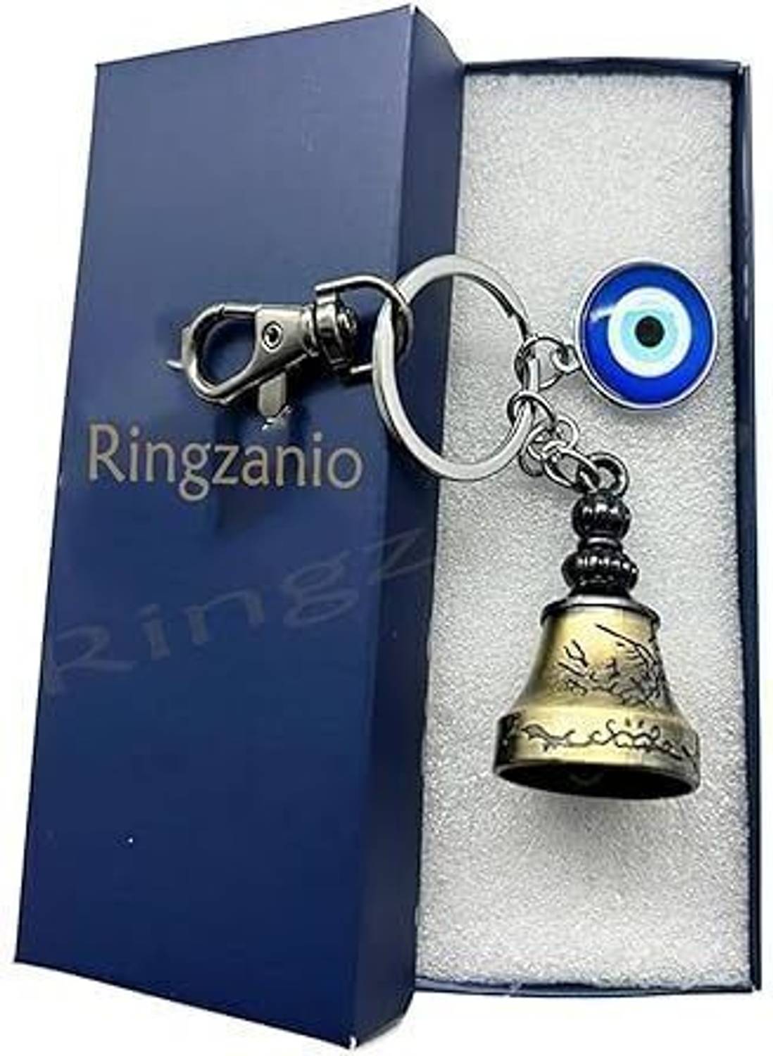Ringzanio Bell Evil Eye Key Chain - Image 5