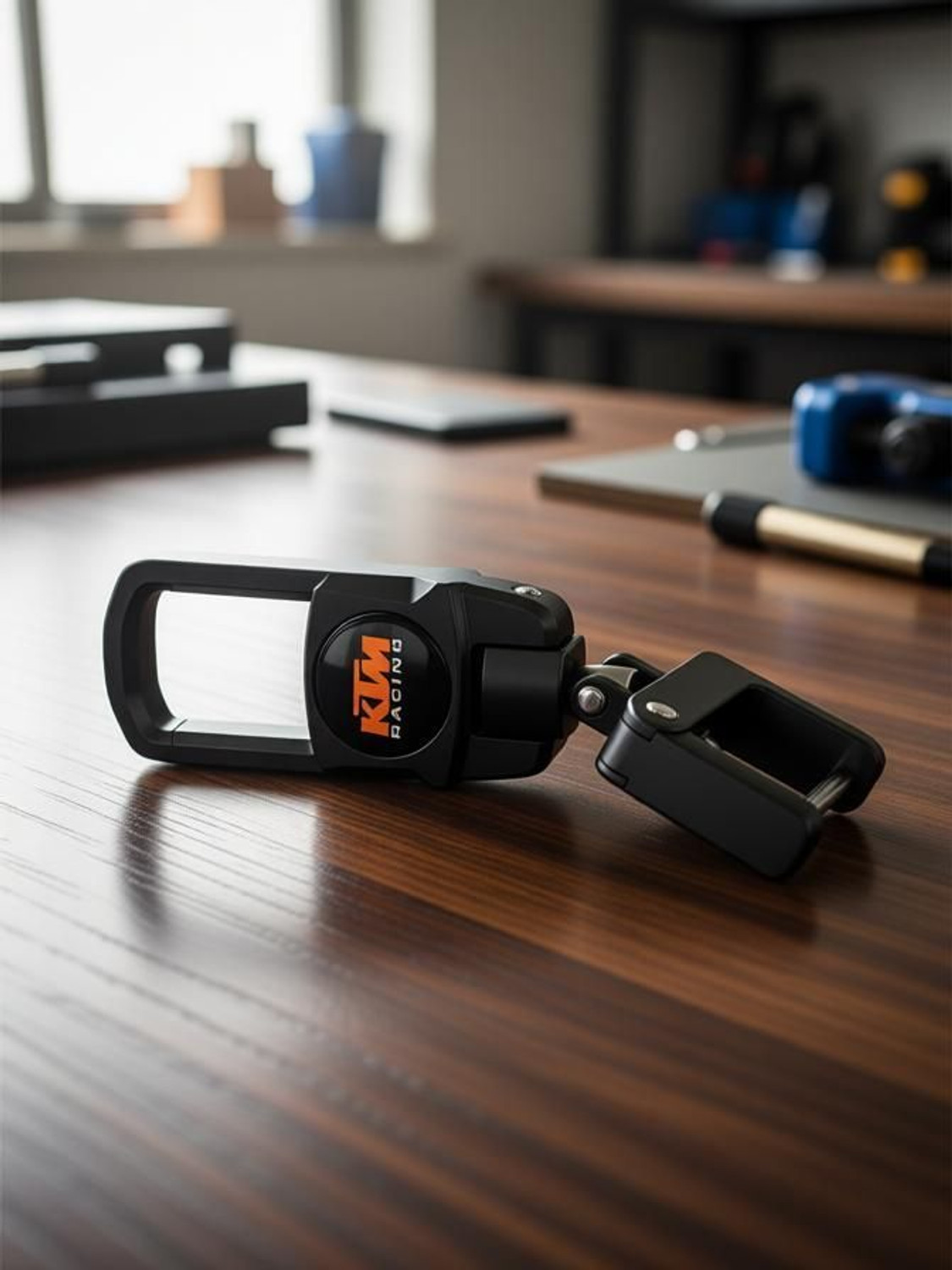 Image of Keycraft Metal Keychain compatible with KTM Motorcycles Key Chain